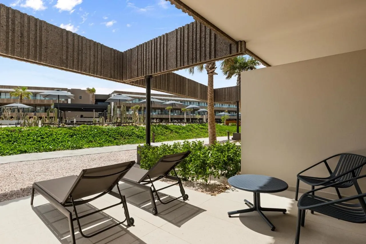 Junior Suite Poolside Terrace King in Secrets Baby Beach Aruba Adults Only