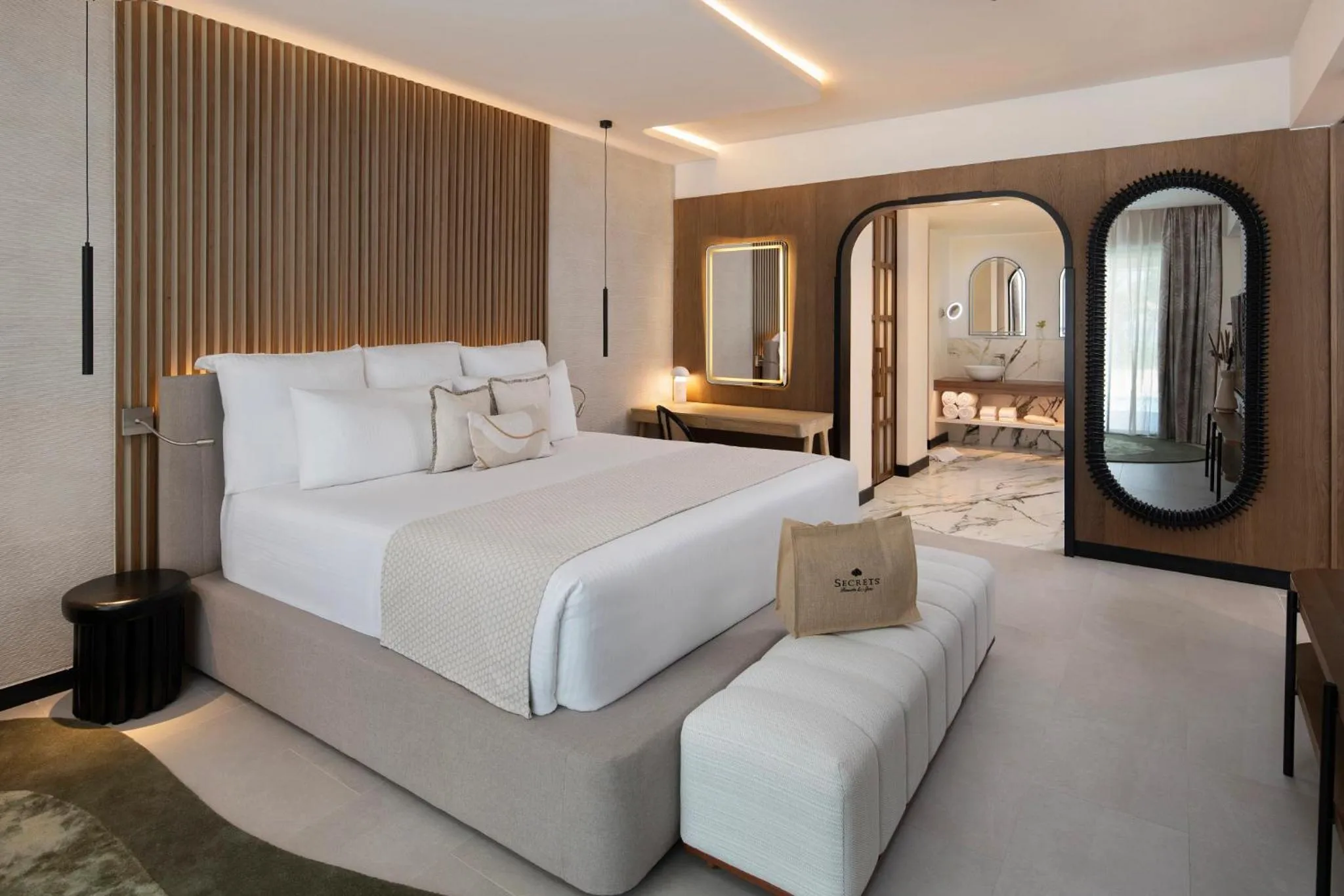 Preferred Club Master Suite Ocean Front Swimout in Secrets Playa Esmeralda Resort & Spa - All Inclusive