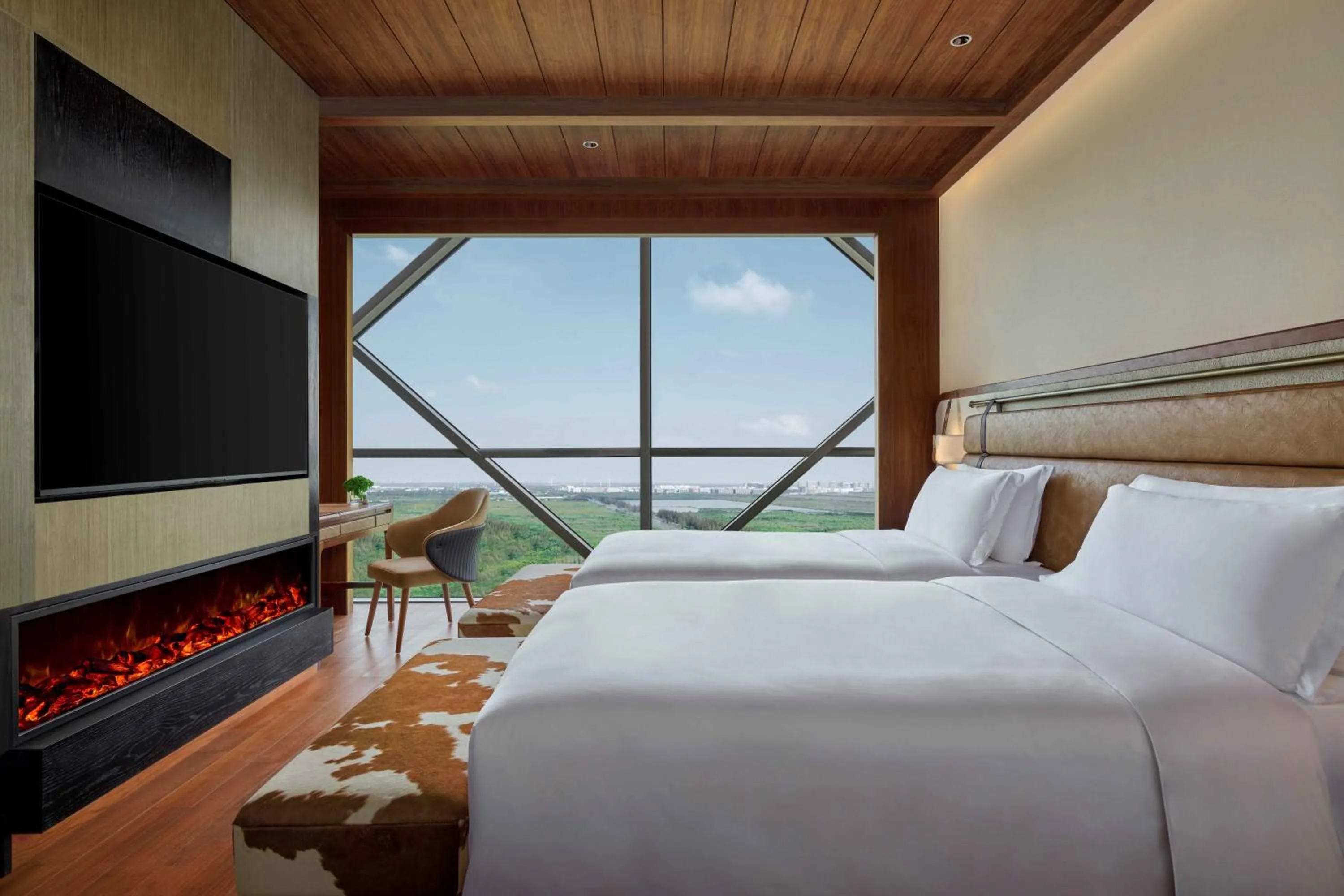 Two-Bedroom Suite with Ski Concierge in Vignette Collection Shanghai Snow World Hotel by IHG