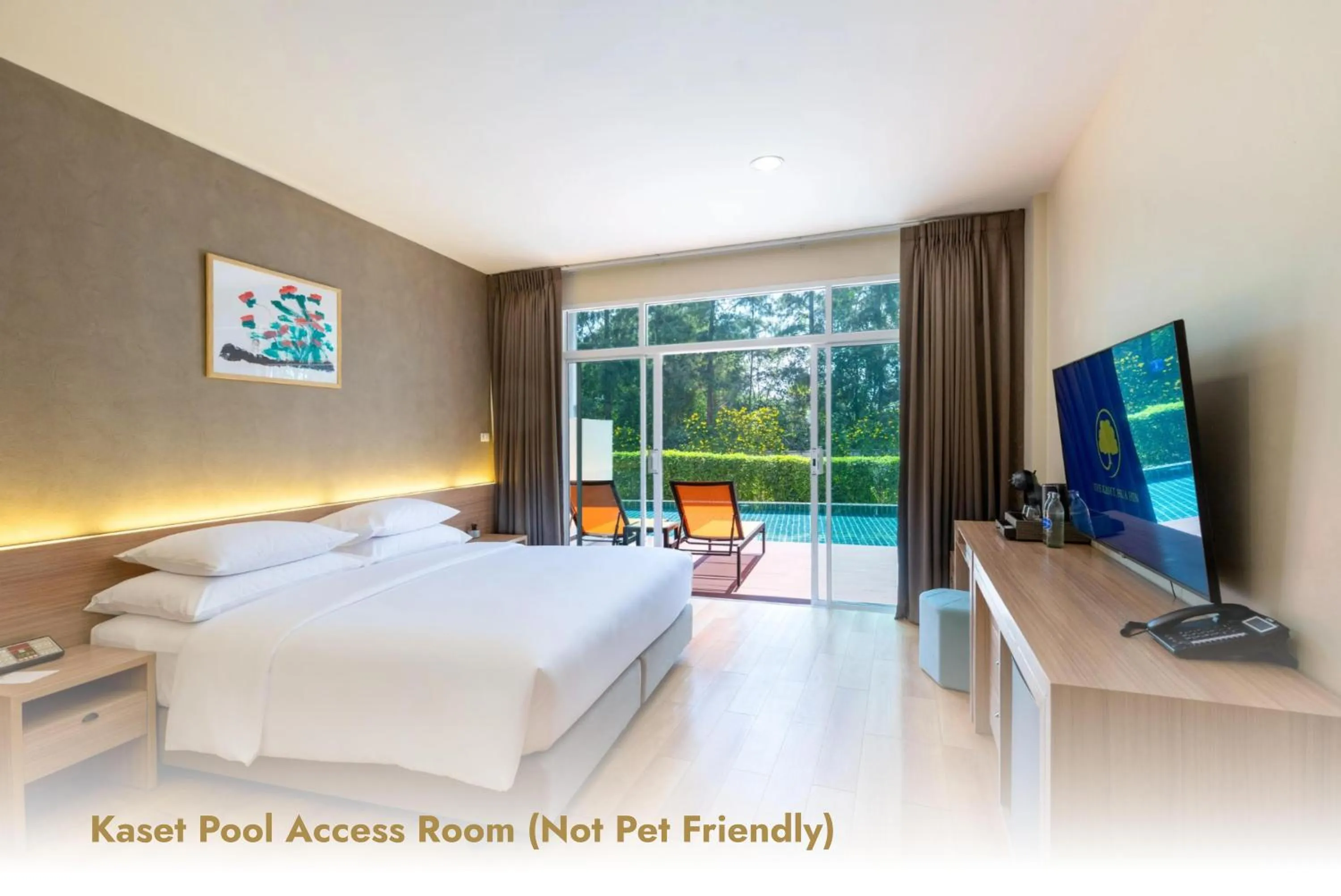 Deluxe Double or Twin Room with Pool Access in The Kaset, Hua Hin