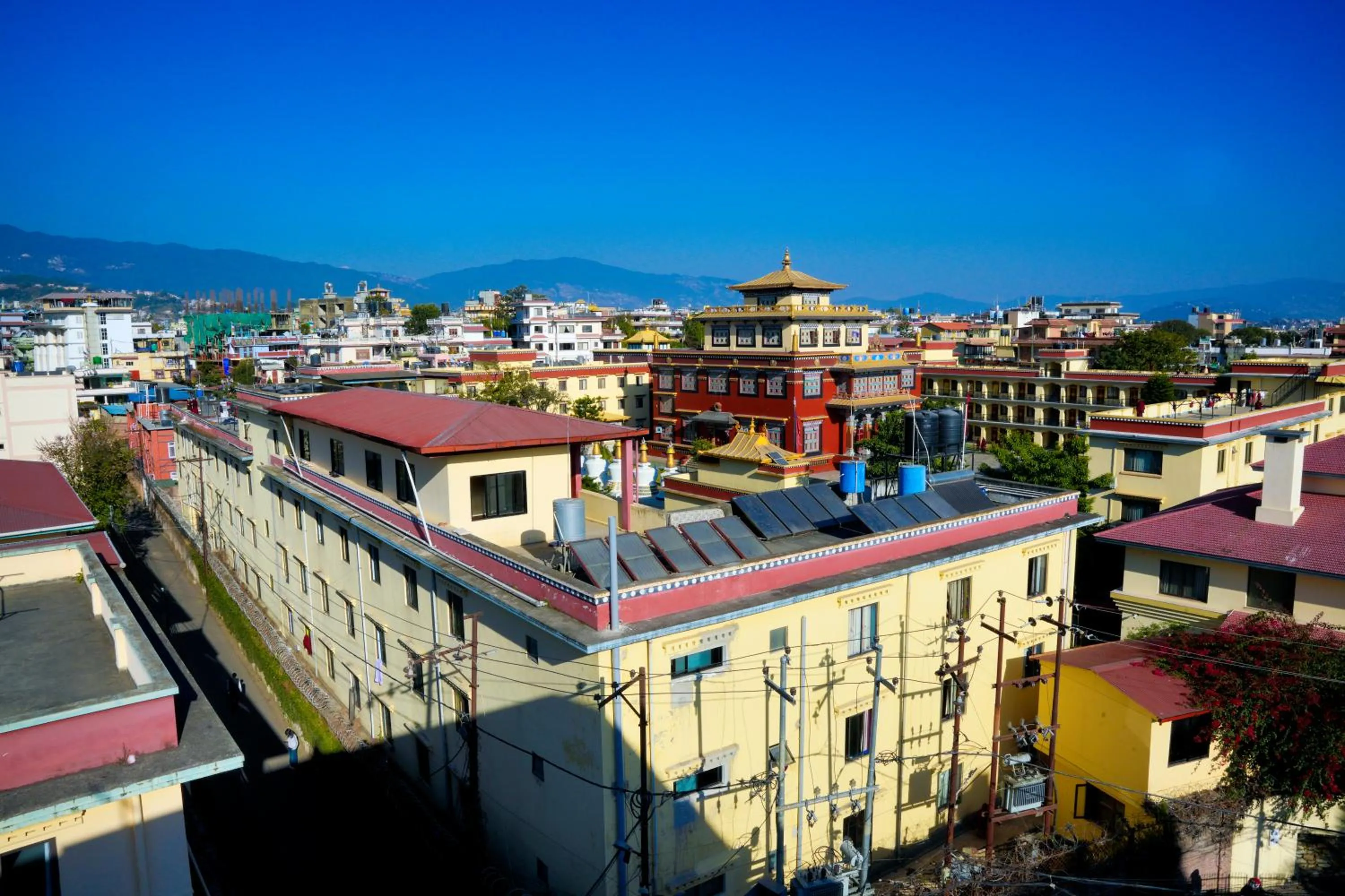 Deluxe Superior Stupa View Room - single occupancy in Hotel Harmika - Boudha, Kathmandu