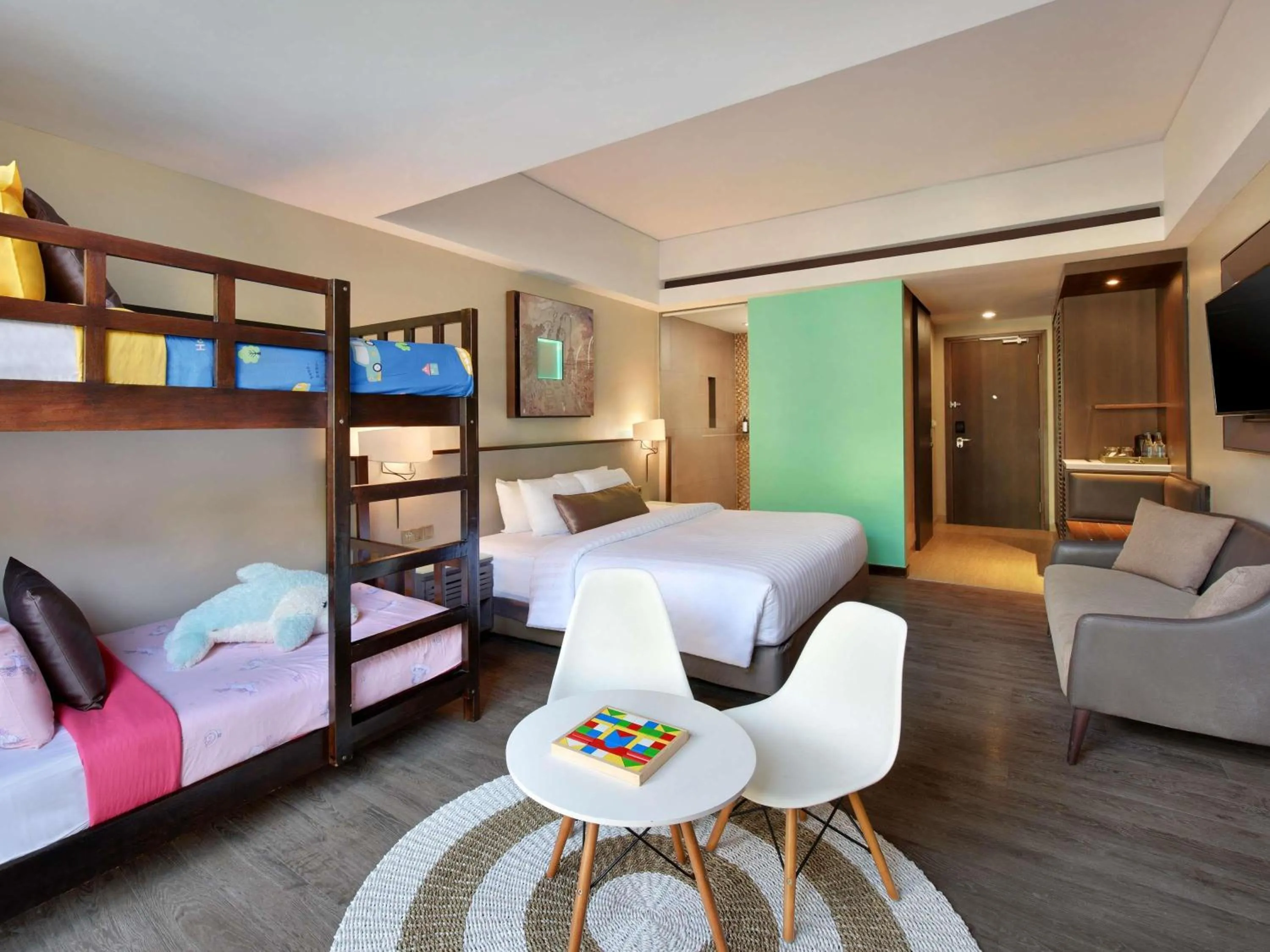 Family Room with Bunk Bed in Mercure Bali Legian