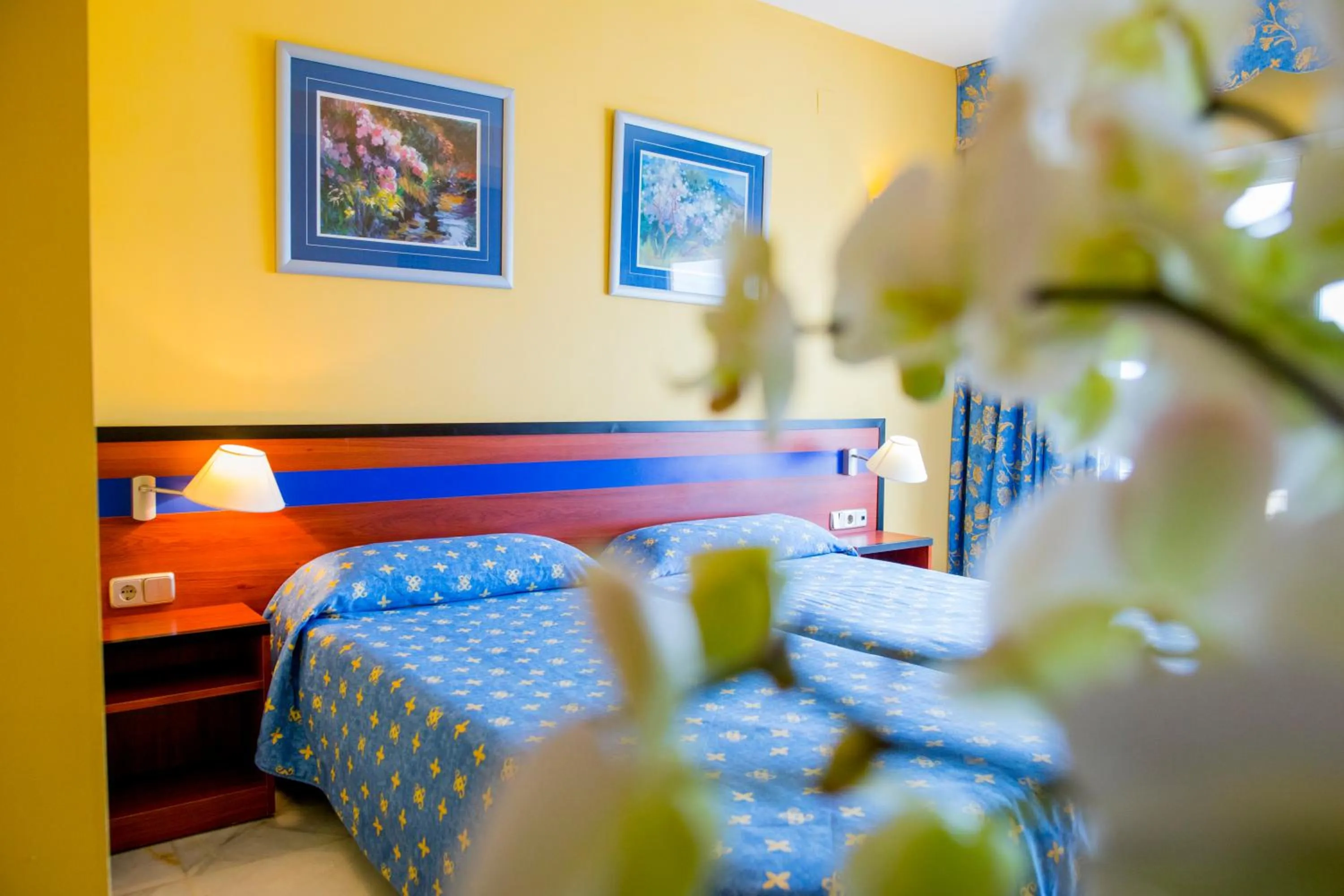 Twin Room in Hotel Biarritz