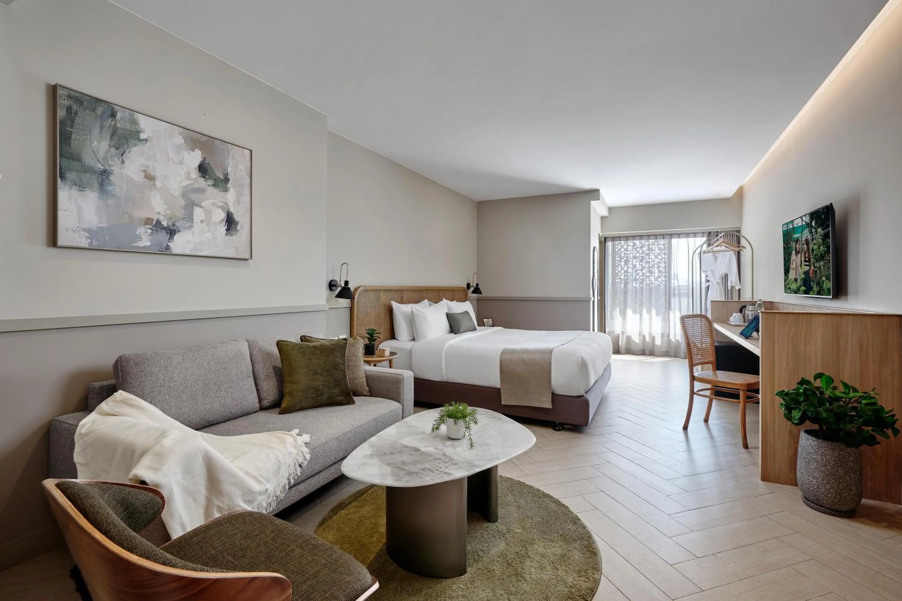 Deluxe King Room in Somerset Sukhumvit 71 Bangkok