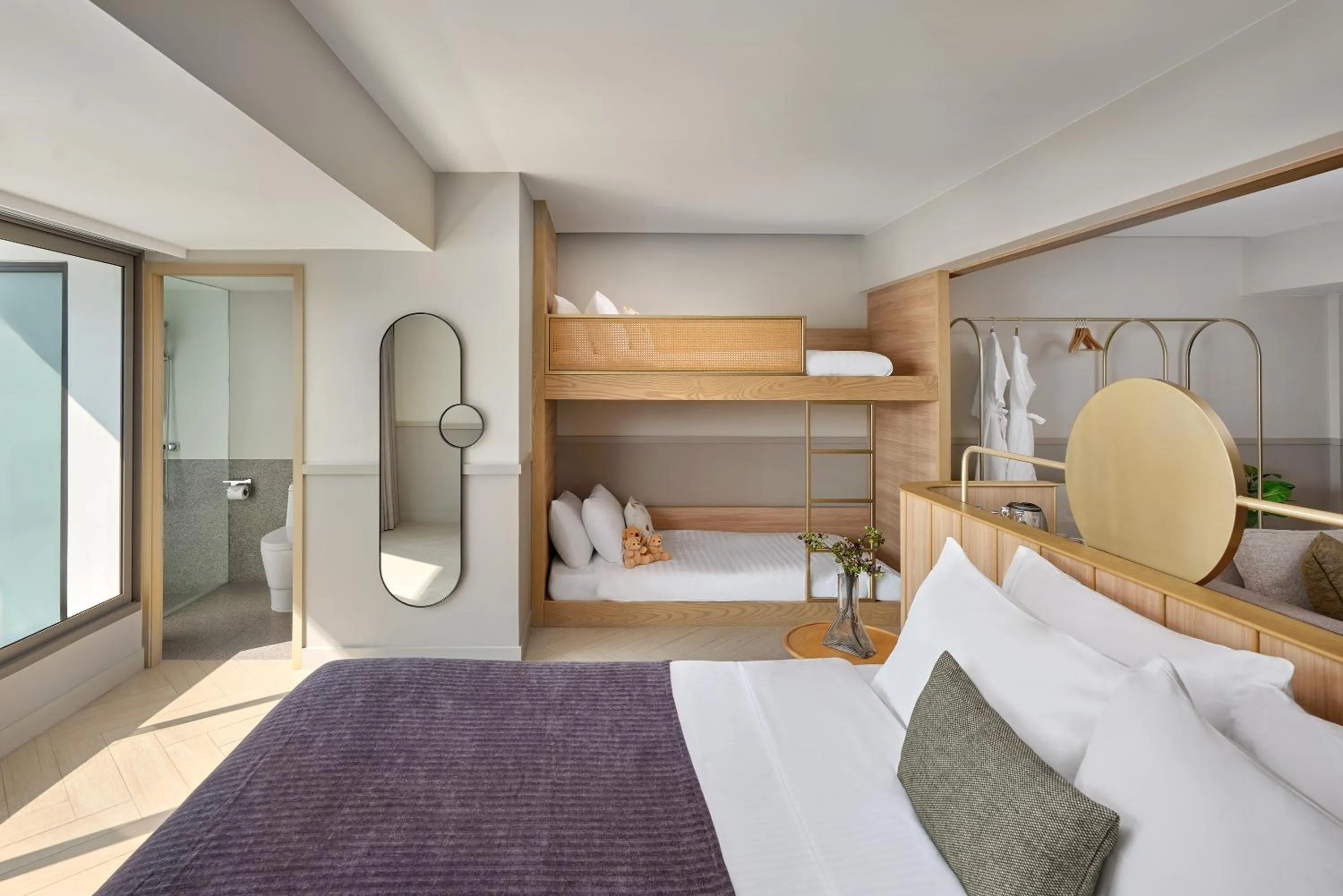 Family Room with Bunk Bed in Somerset Sukhumvit 71 Bangkok