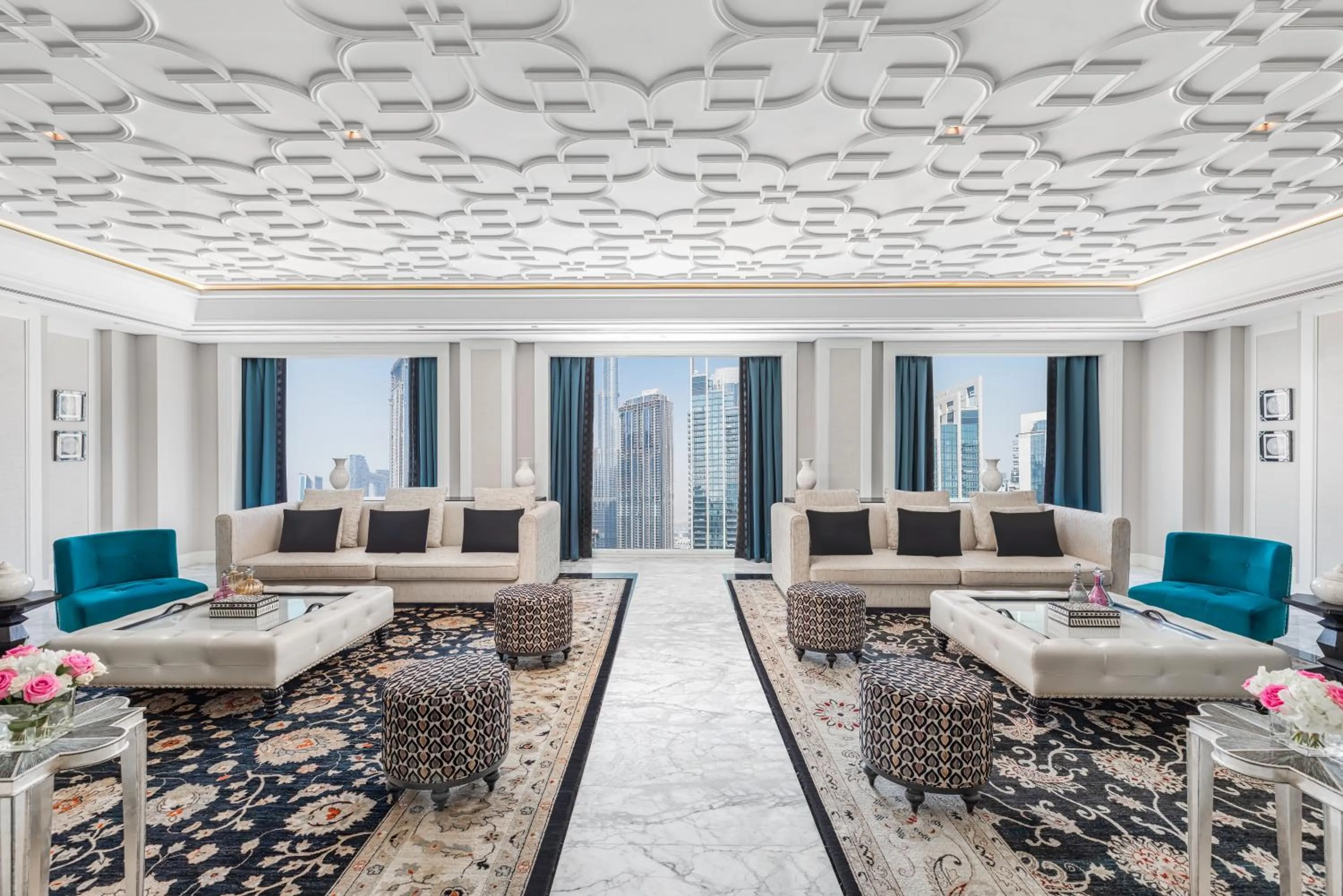 Two Bedroom Presidential Suite with Burj View in Taj Dubai