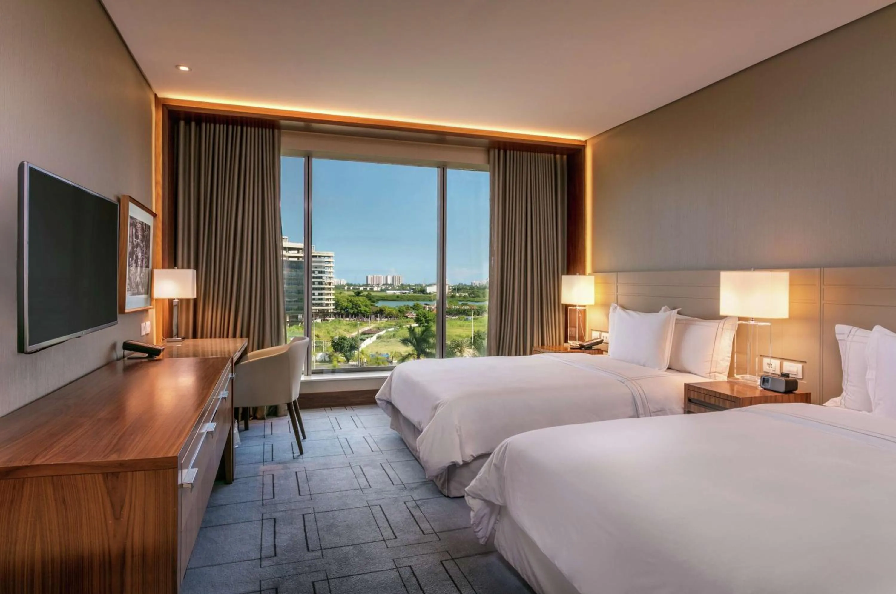 Classic Room with Two Double Beds in Hilton Barra Rio de Janeiro