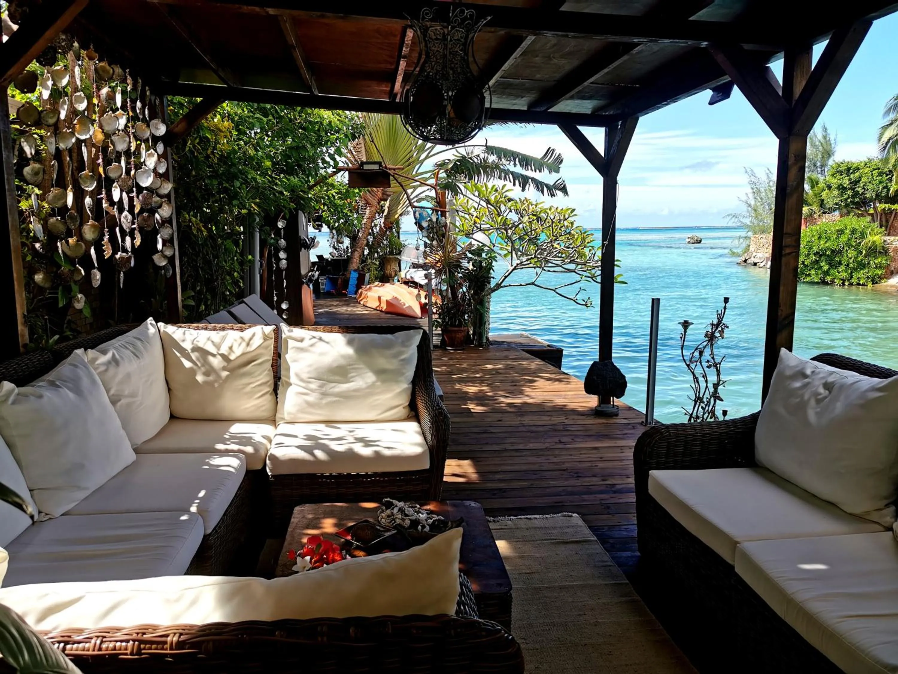 Presidential Suite with Sea View in Hôtel Fenua Mata'i'oa