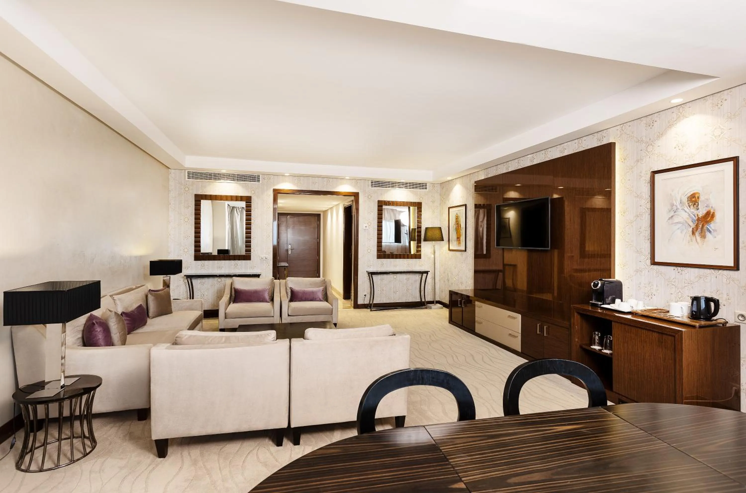 Two-Bedroom Suite with Lake View - Lounge Access in Radisson Blu Hotel & Convention Center, Tunis