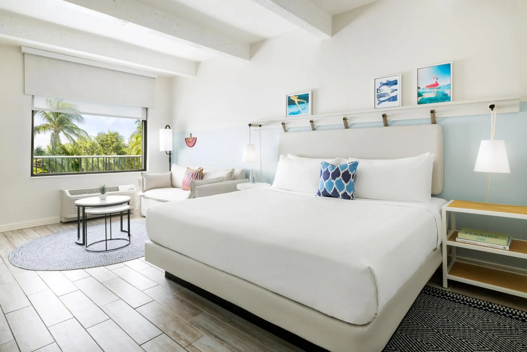 Garden View King Room -Newly Renovated in The Gates Hotel Key West