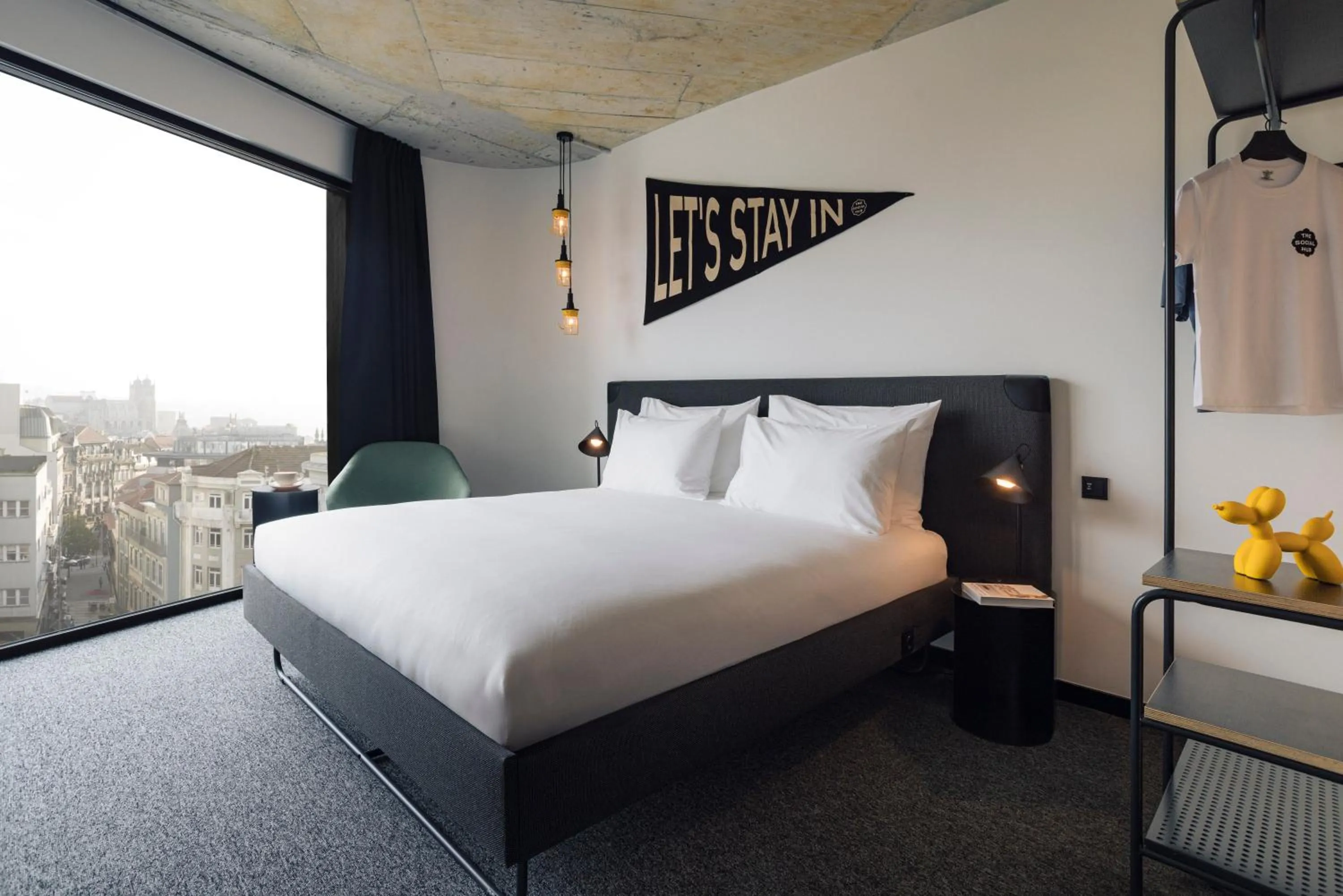 Deluxe Double Room in The Social Hub Porto