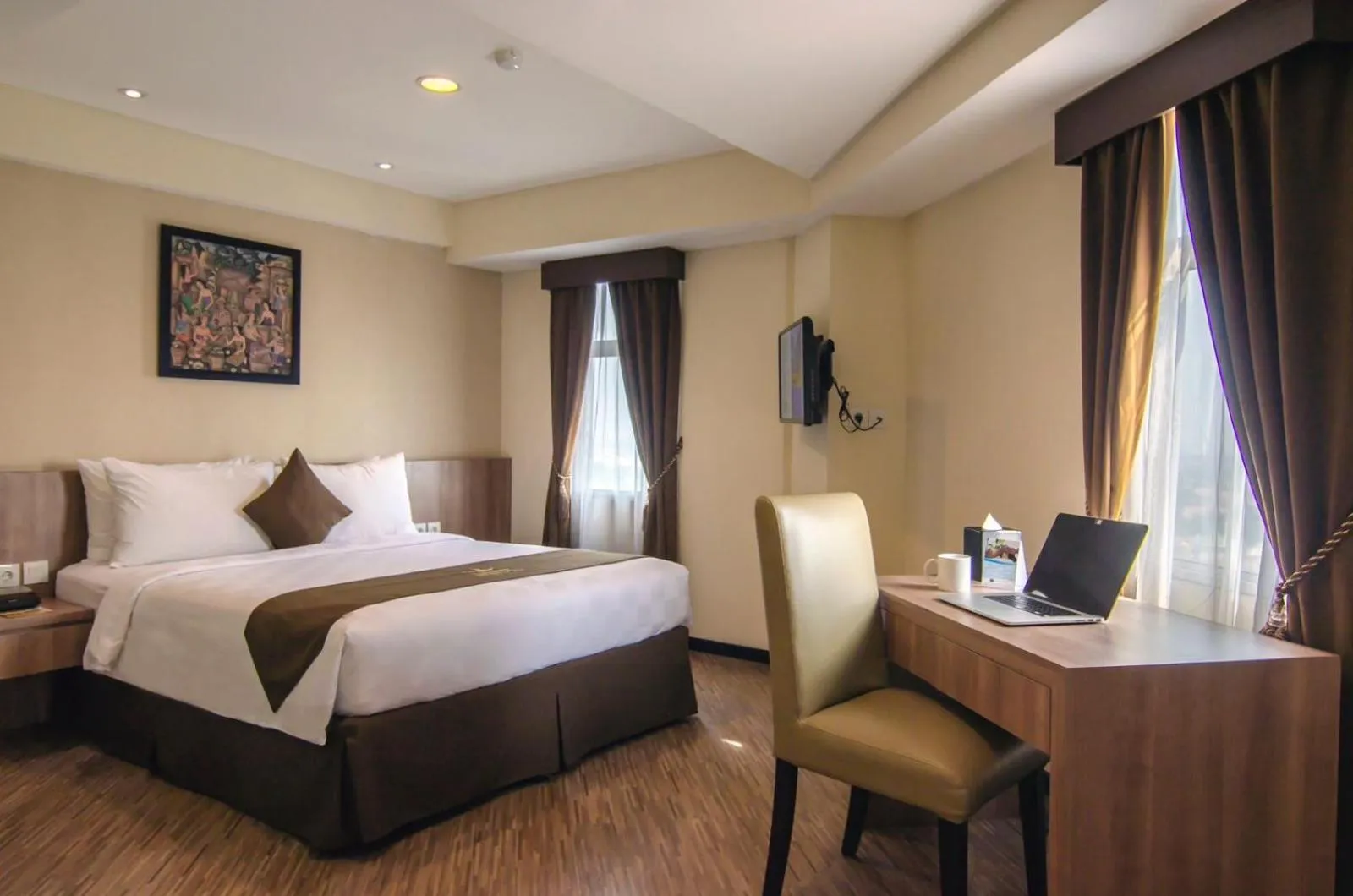 Deluxe Double Room in Grand Serpong Hotel