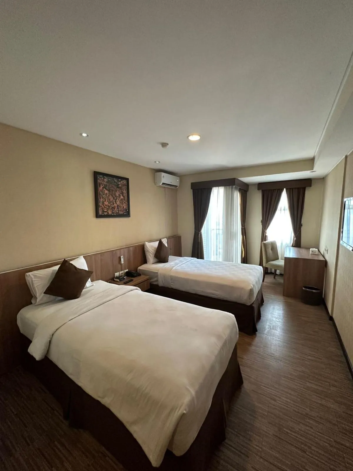 Superior Twin Room in Grand Serpong Hotel