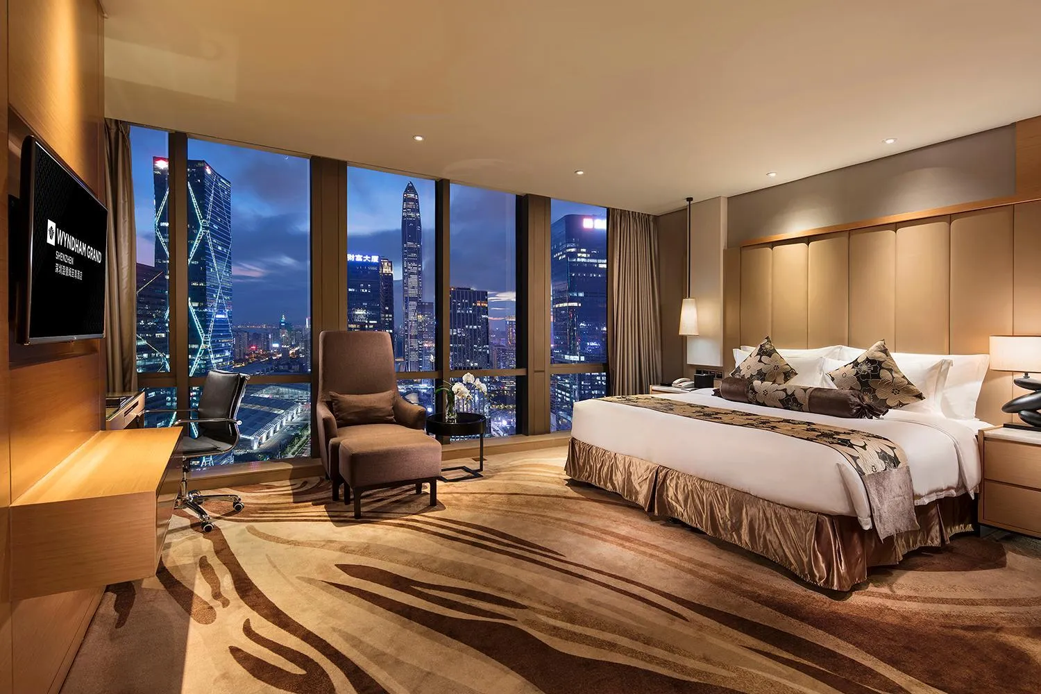 Superior Double Room in Shenzhen Futian Wyndham Grand