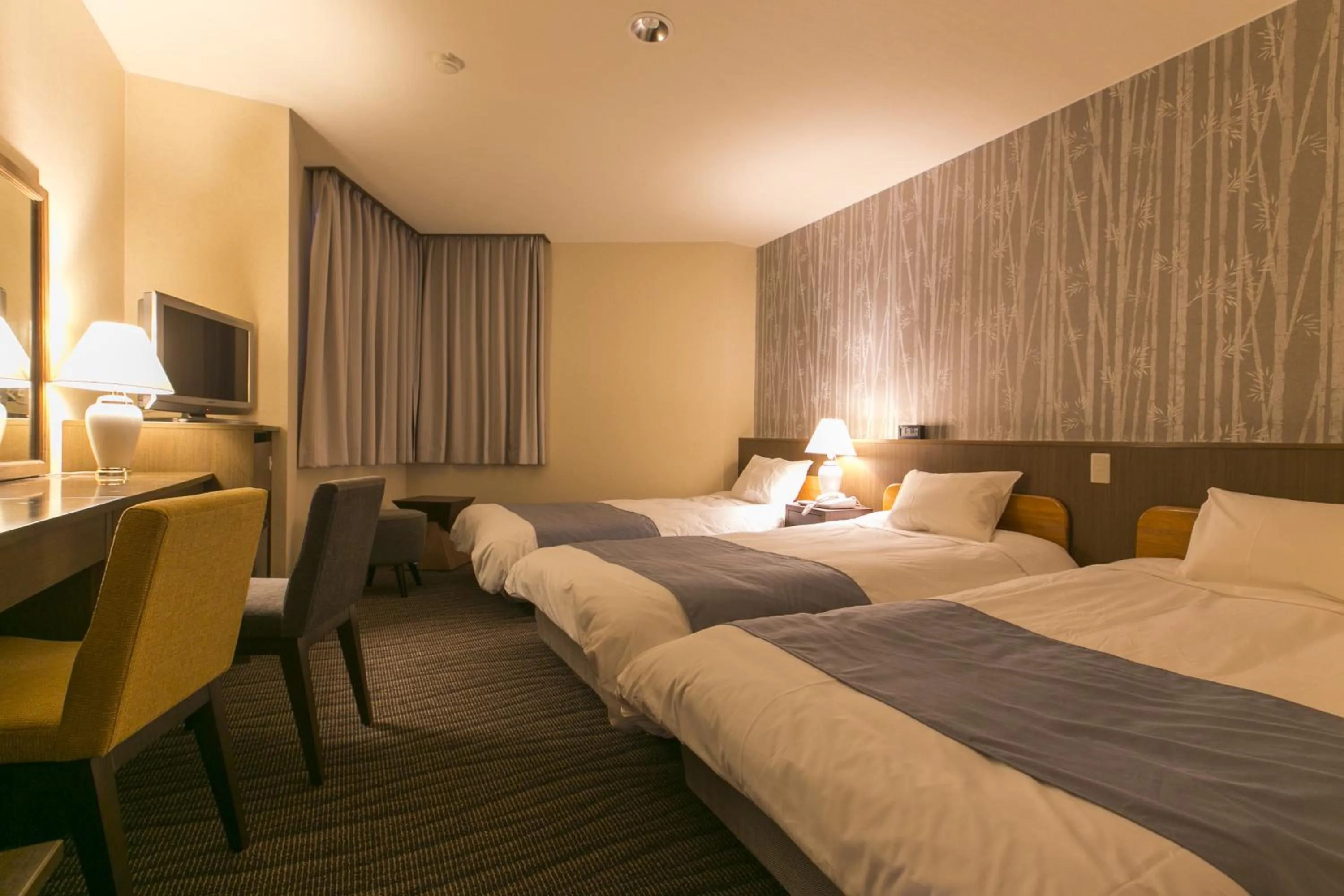 Triple Room - Mt.Fuji View - Smoking in Fujisan Station Hotel