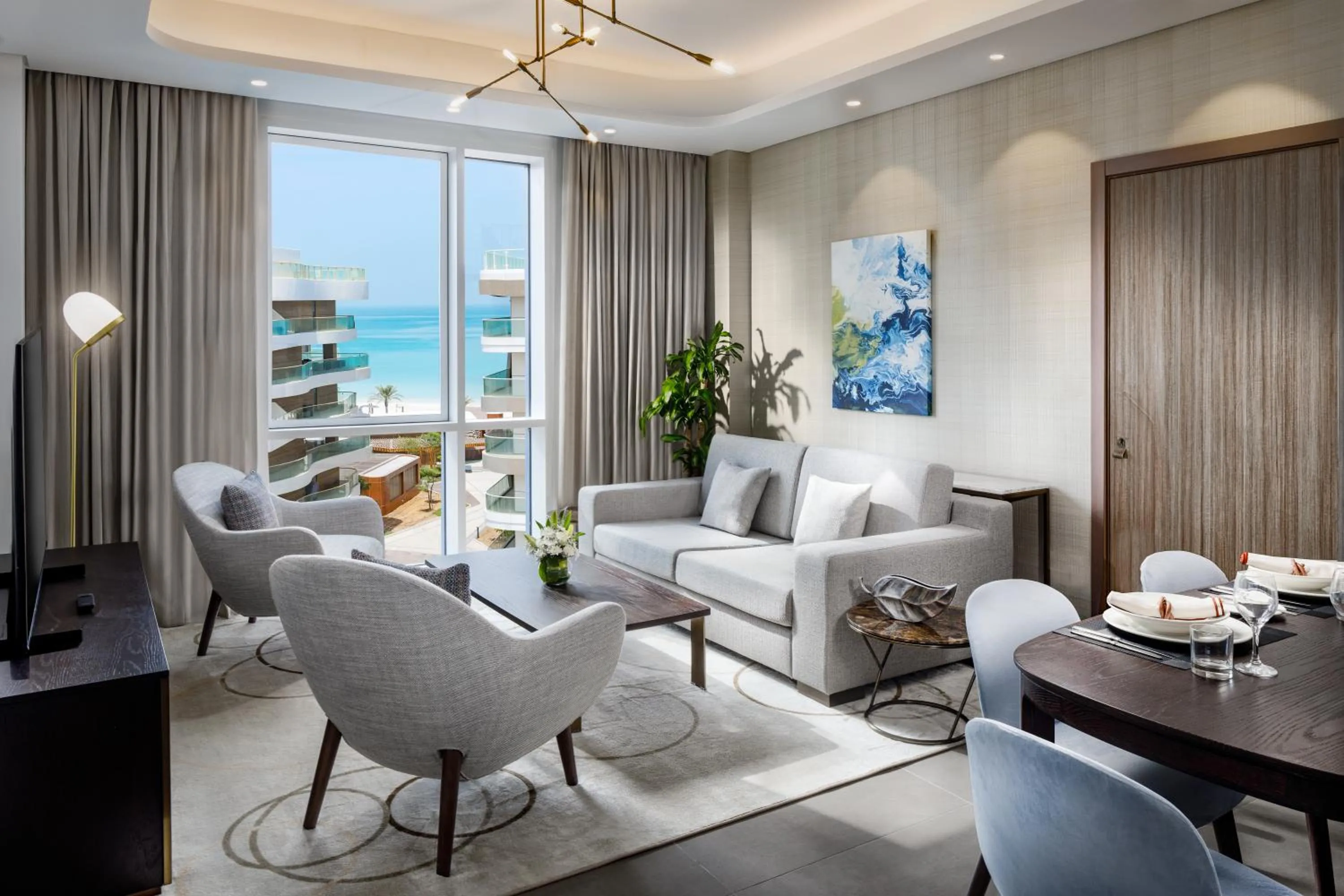 Two-Bedroom Apartment with Sea View in Millennium Residences Saadiyat Island