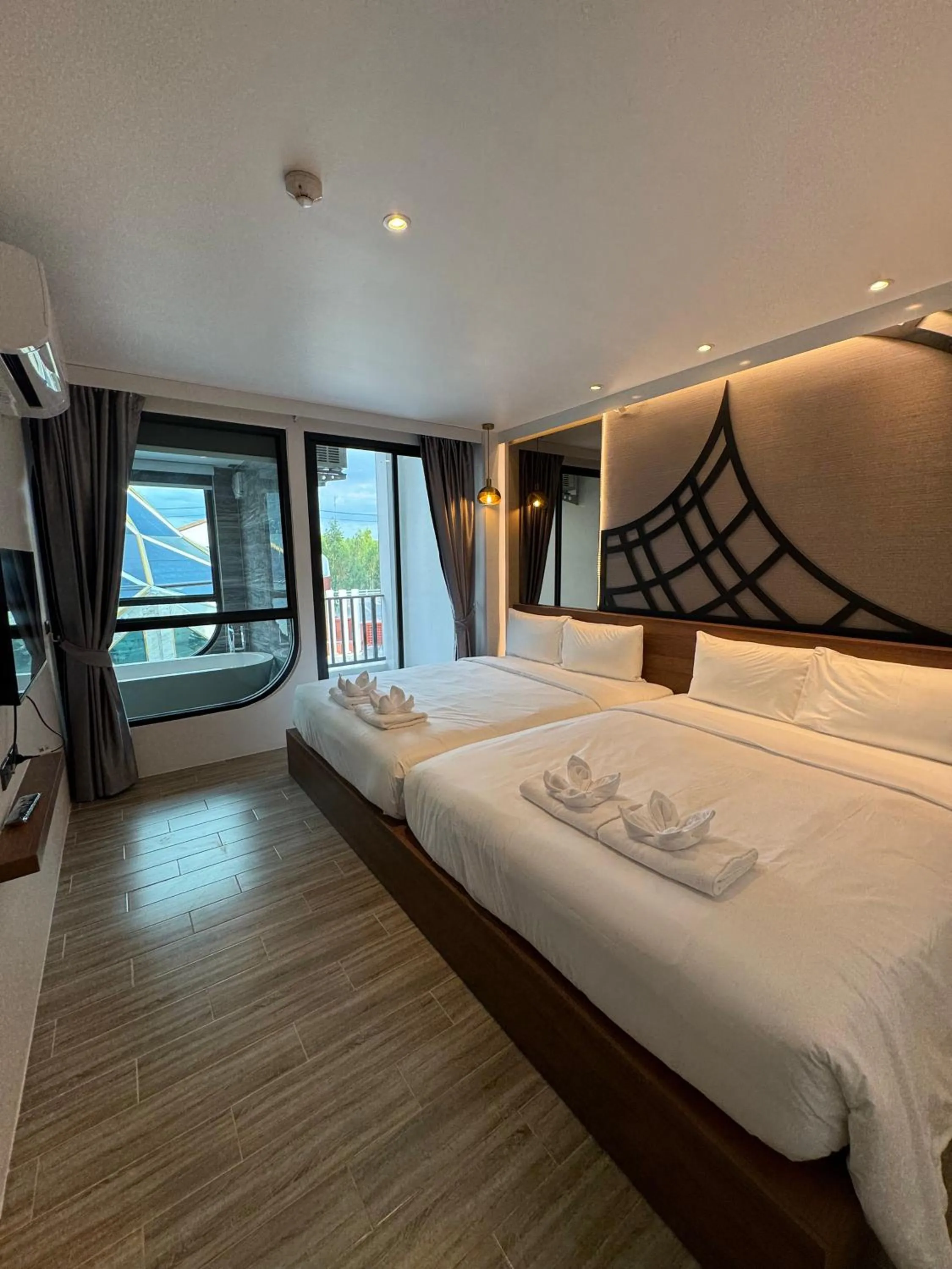 Suite with Pool View in S3 Ayutthaya Hotel