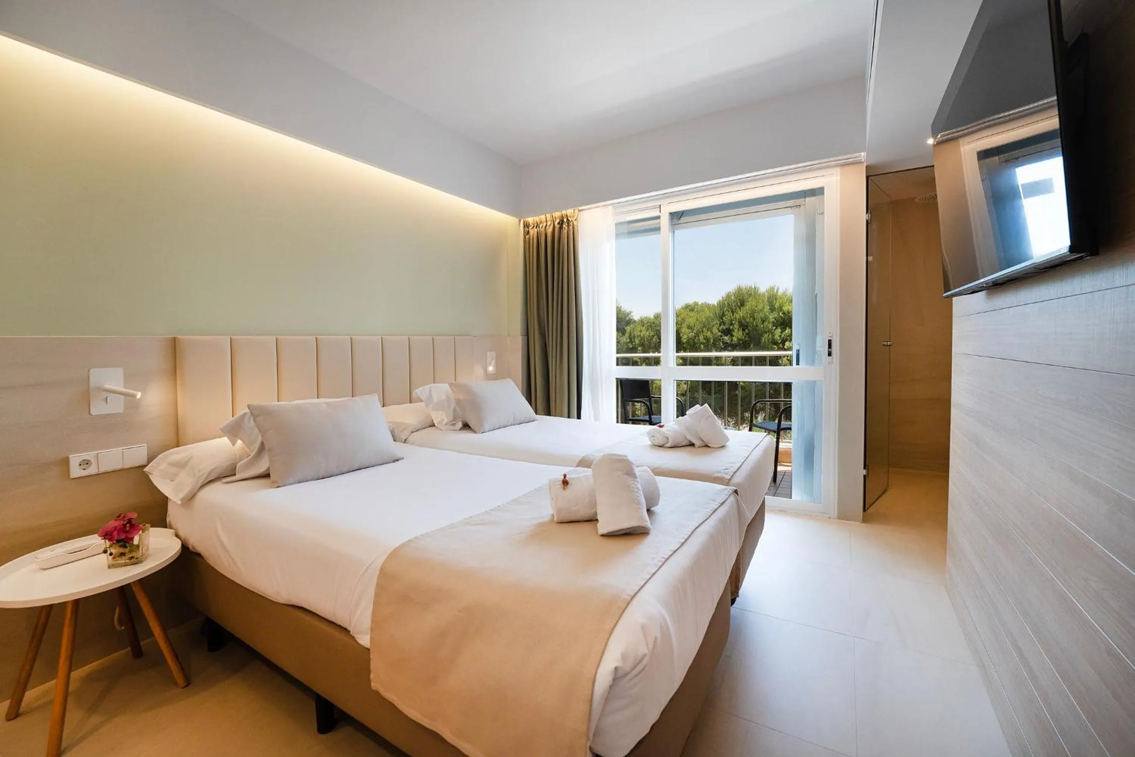 Twin Room with Pool View in Bordoy Cosmopolitan