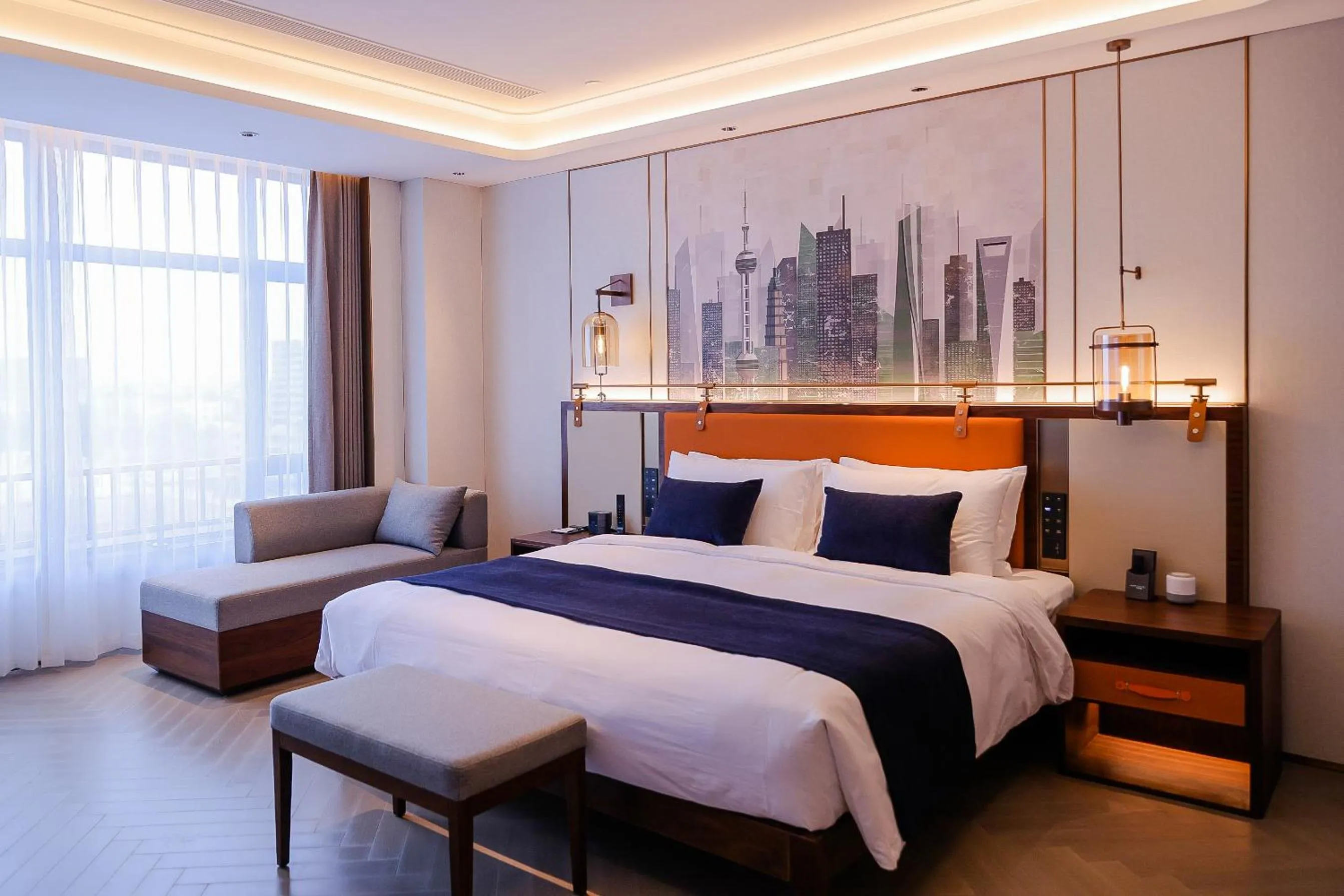 One-Bedroom Suite in Shanghai Hongqiao Yankuang Tulip Hotel