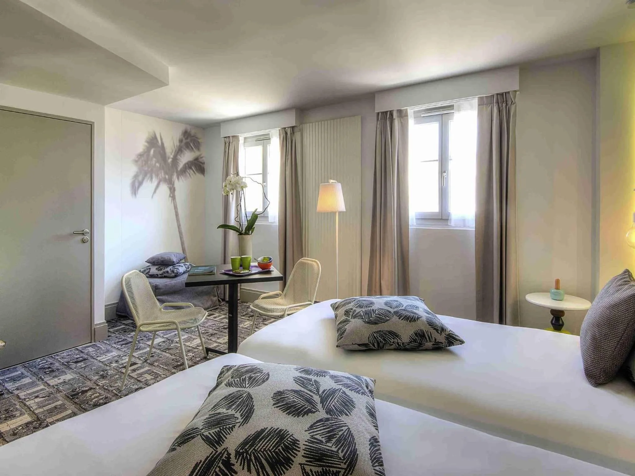 Standard Twin Room in Ibis Styles Nice Centre Gare