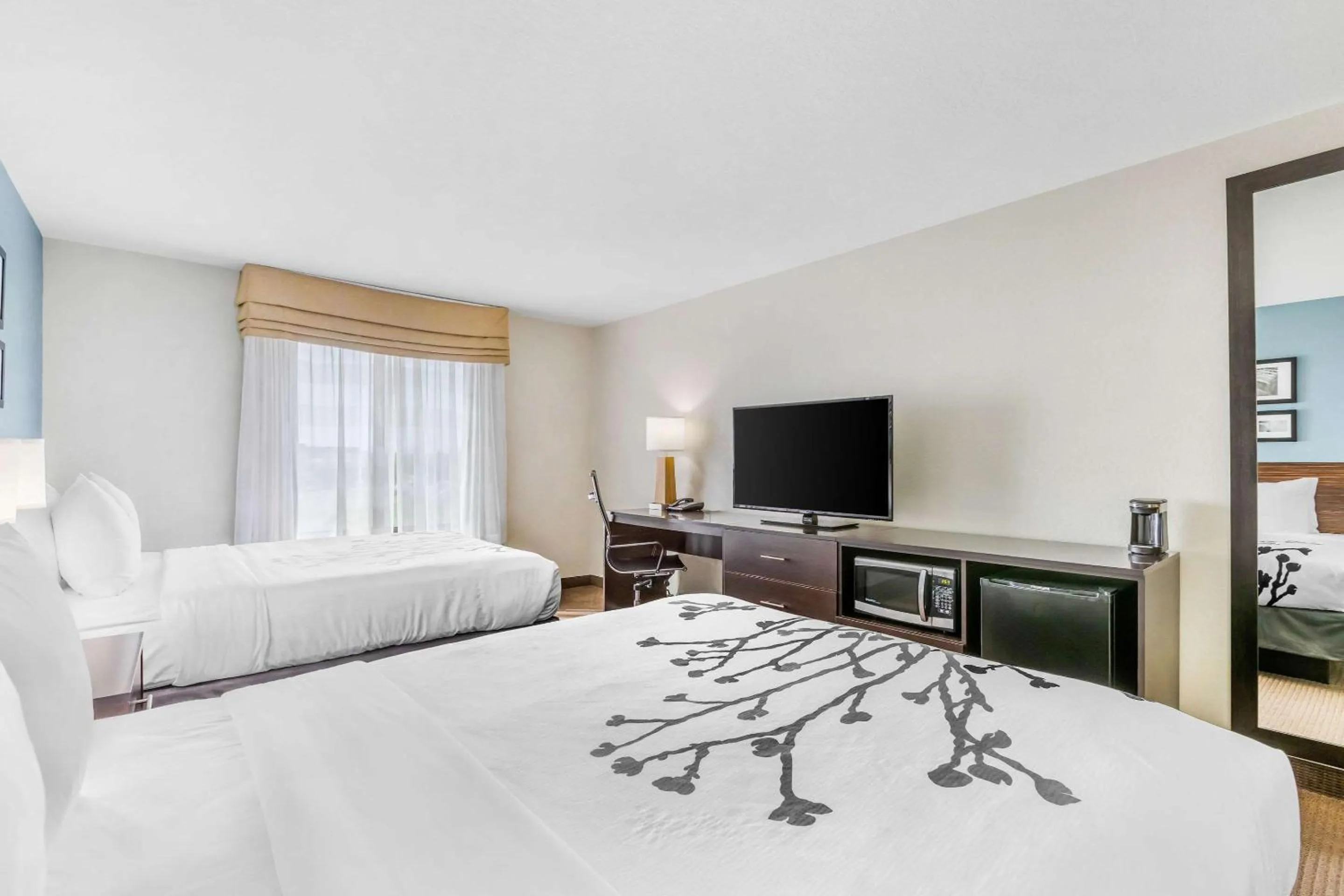 Queen Room with Two Queen Beds - Non-Smoking in Sleep Inn & Suites Ames near ISU Campus