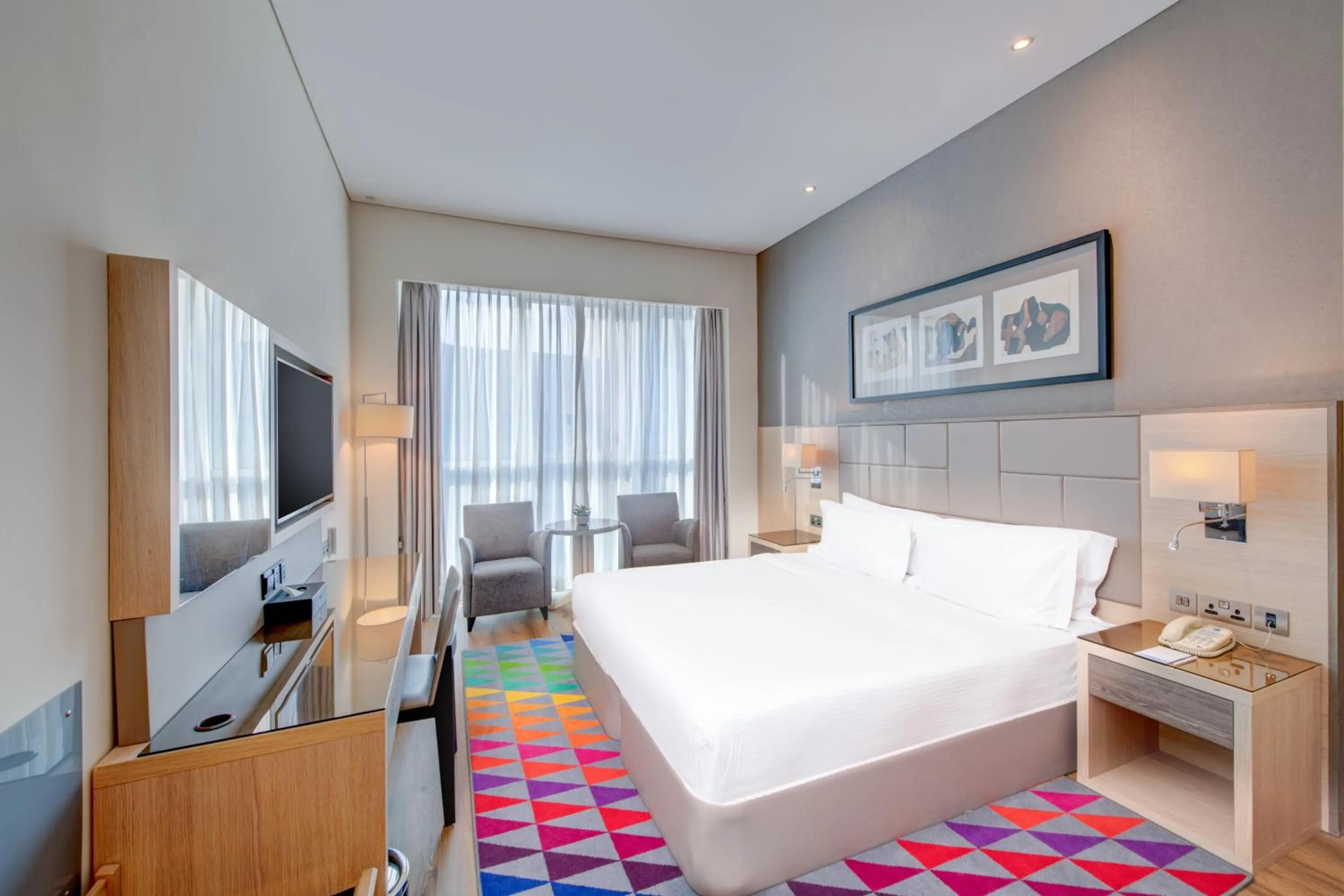 Classic Double Room with City View, 15% off F&B in TRYP by Wyndham Abu Dhabi City Center