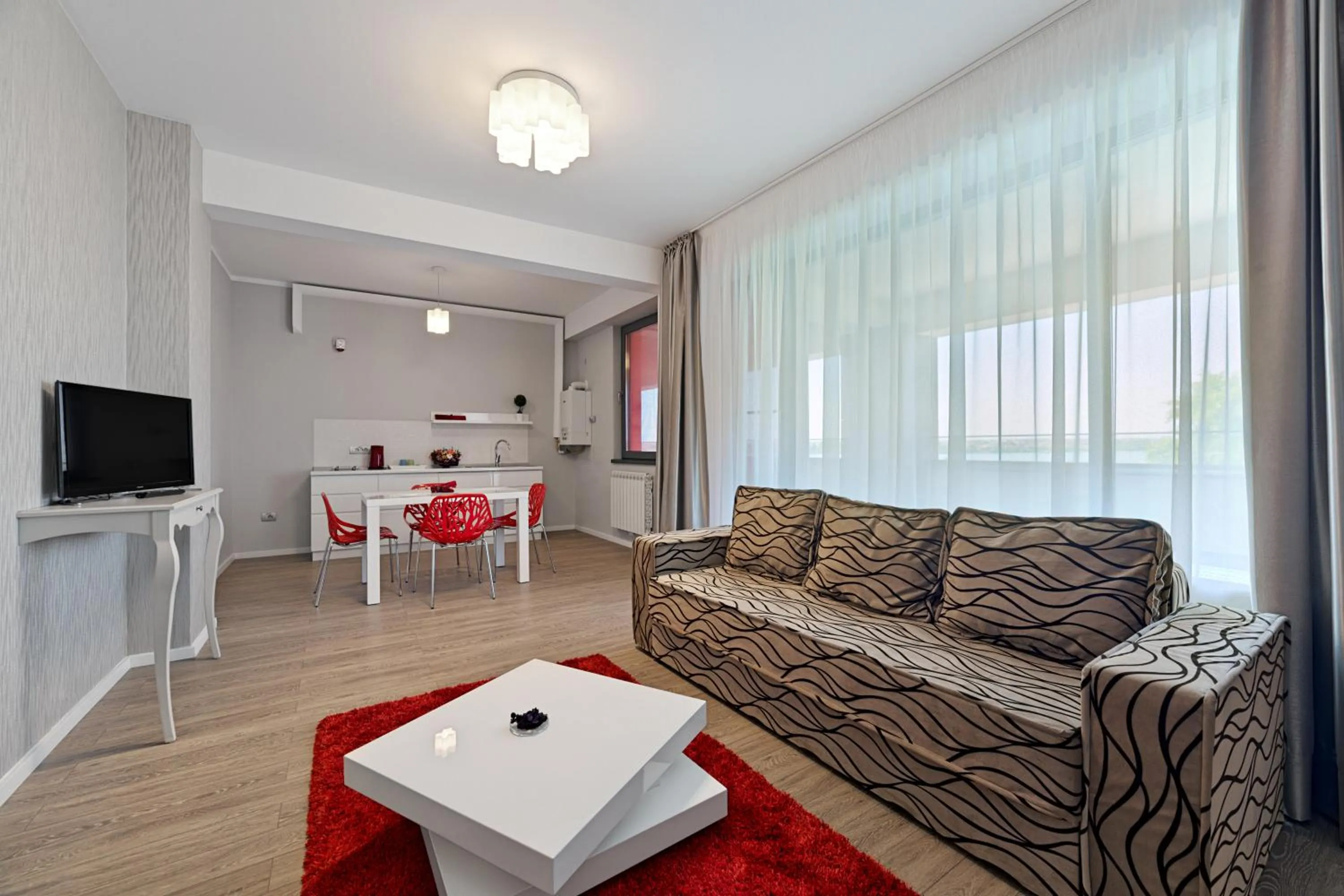 One-Bedroom Apartment with View in Tomis Garden Apartments Mamaia
