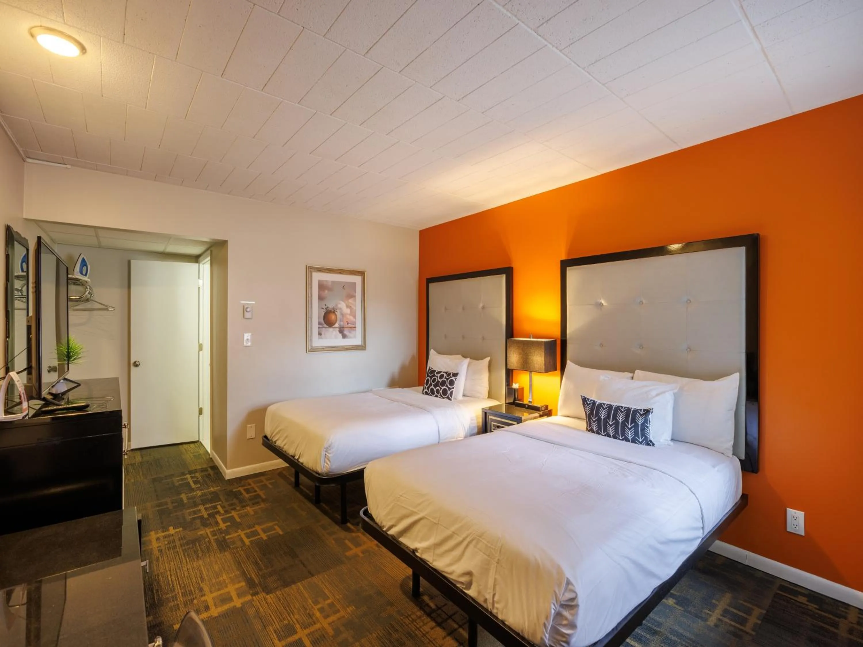 Double Room with Two Double Beds in Hotel Royal Oak