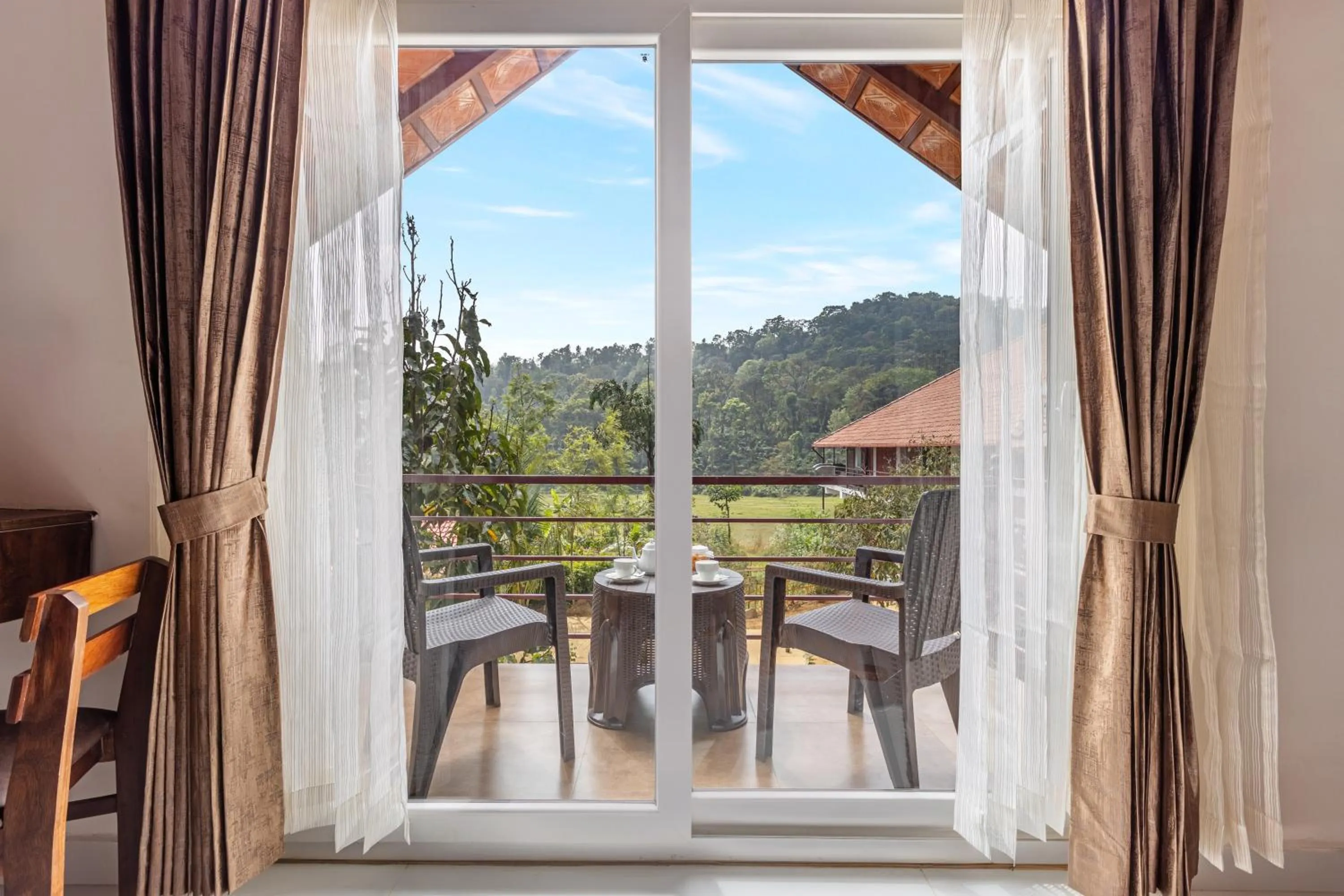 Valley View Premier Room with Sitout in Sterling Brookstone Coorg