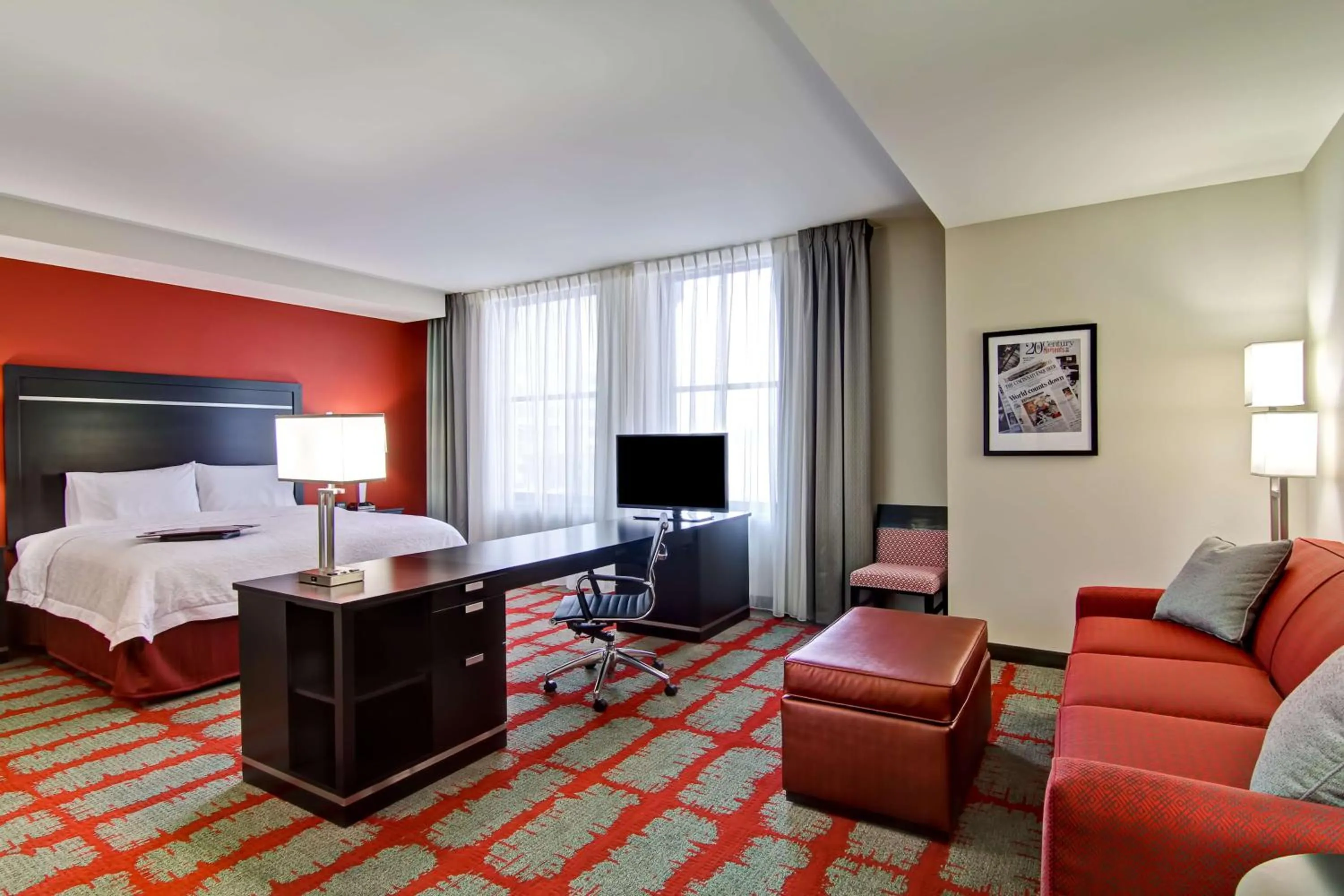 King Studio Suite - Non Smoking in Hampton Inn and Suites Cincinnati - Downtown