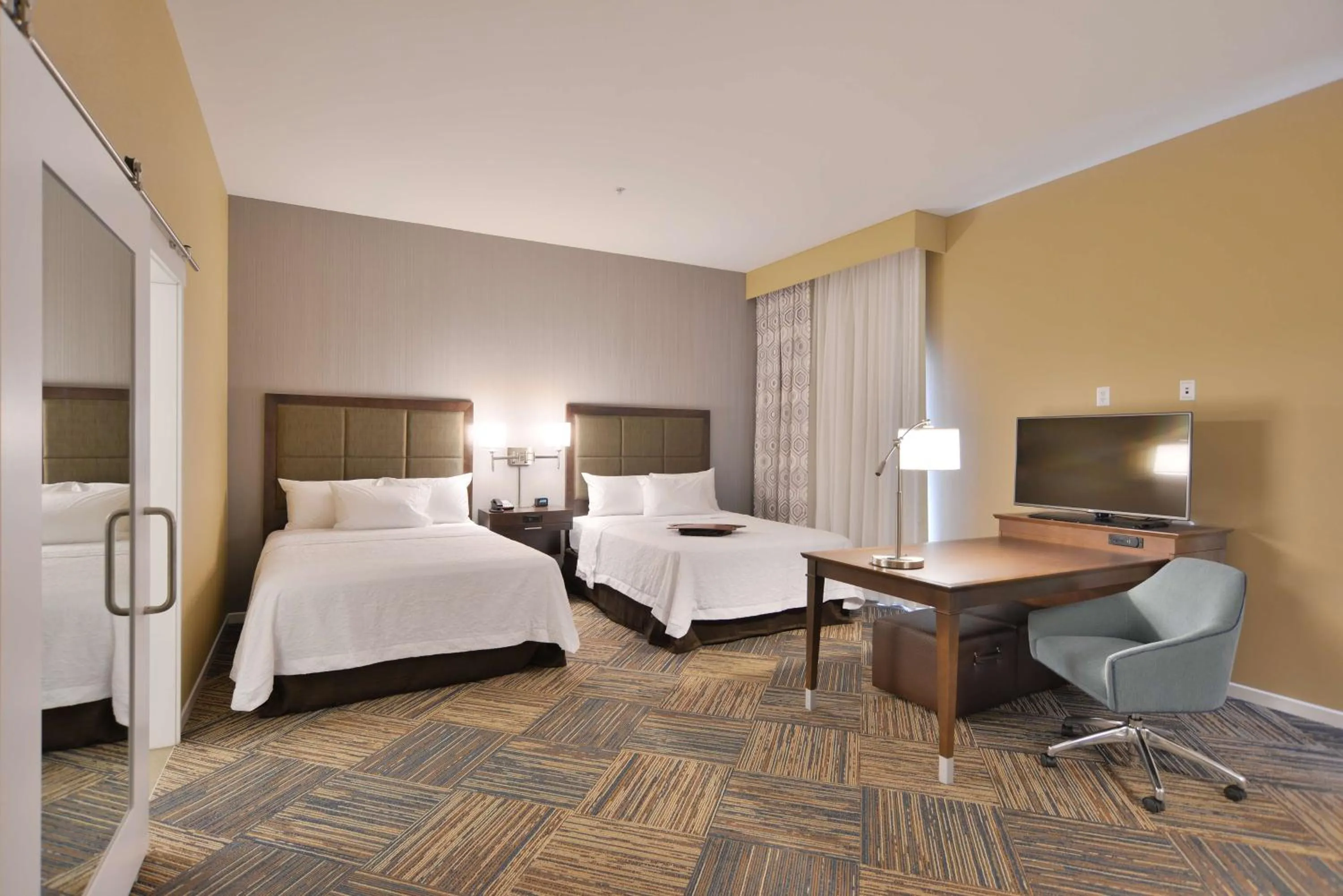 Queen Studio Suite with Two Queen Beds - Non-Smoking in Hampton Inn & Suites Chippewa Falls