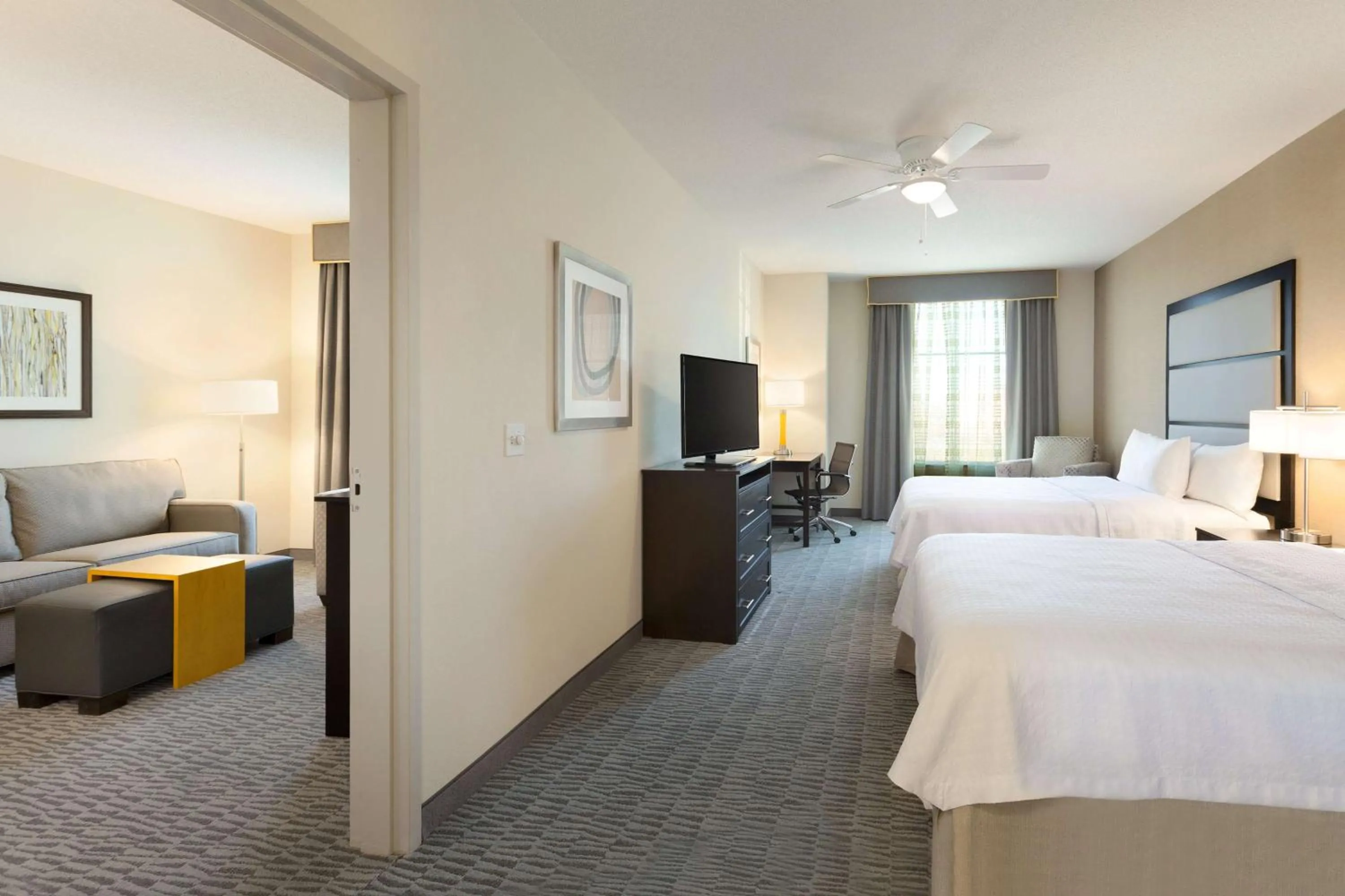 One-Bedroom Queen Suite with Two Queen Beds - Non-Smoking in Homewood Suites by Hilton Frederick