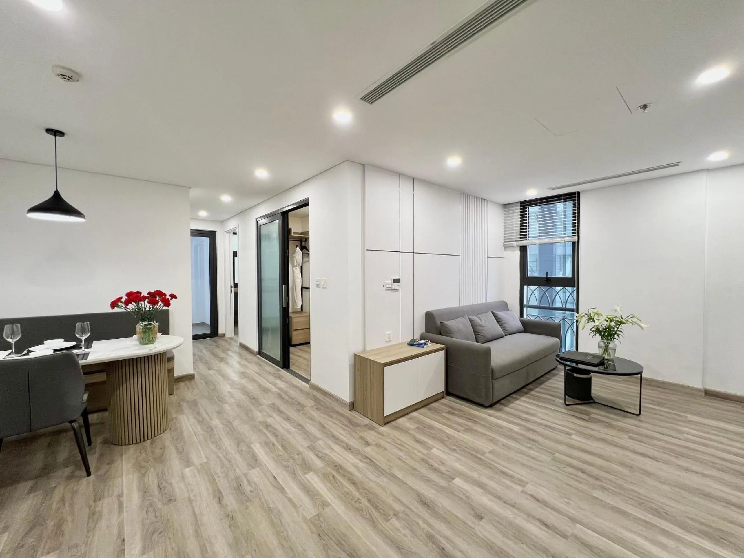 Two-Bedroom Apartment with City View in 22Land Legend Hotel & Residence