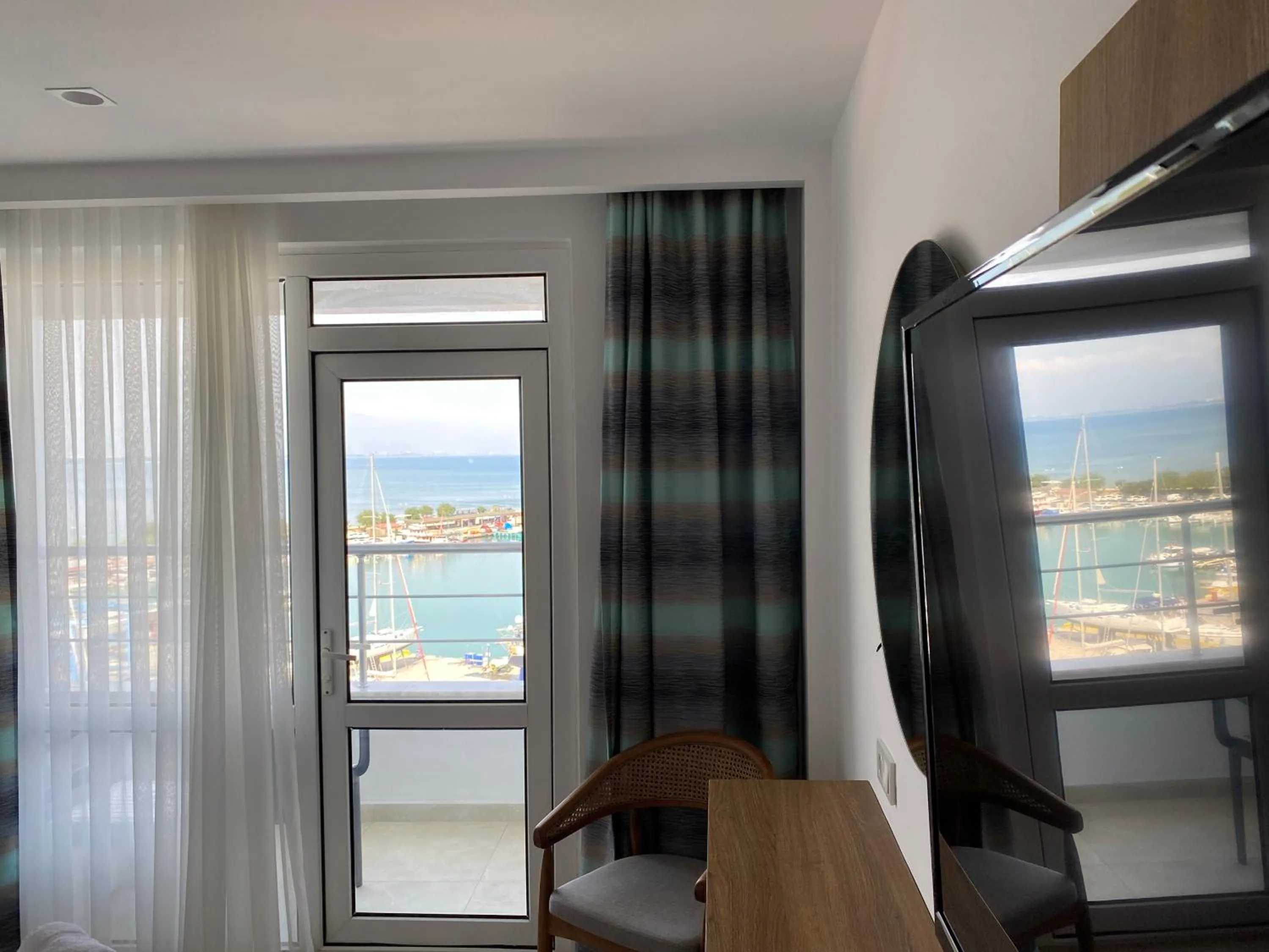 Deluxe Double Room with Sea View in Finike Marina Hotel