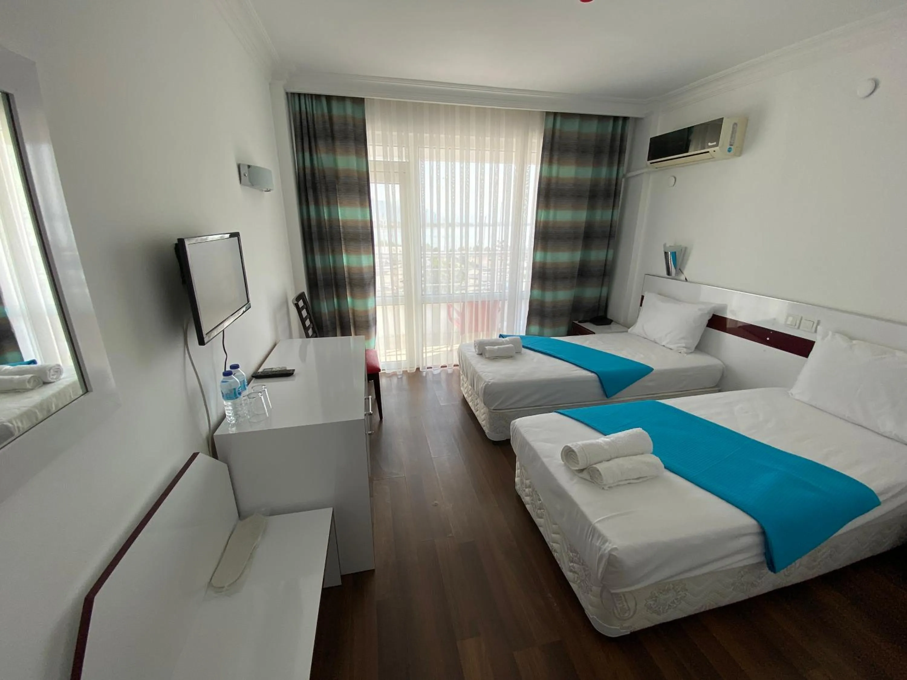 Double Room with Sea View in Finike Marina Hotel