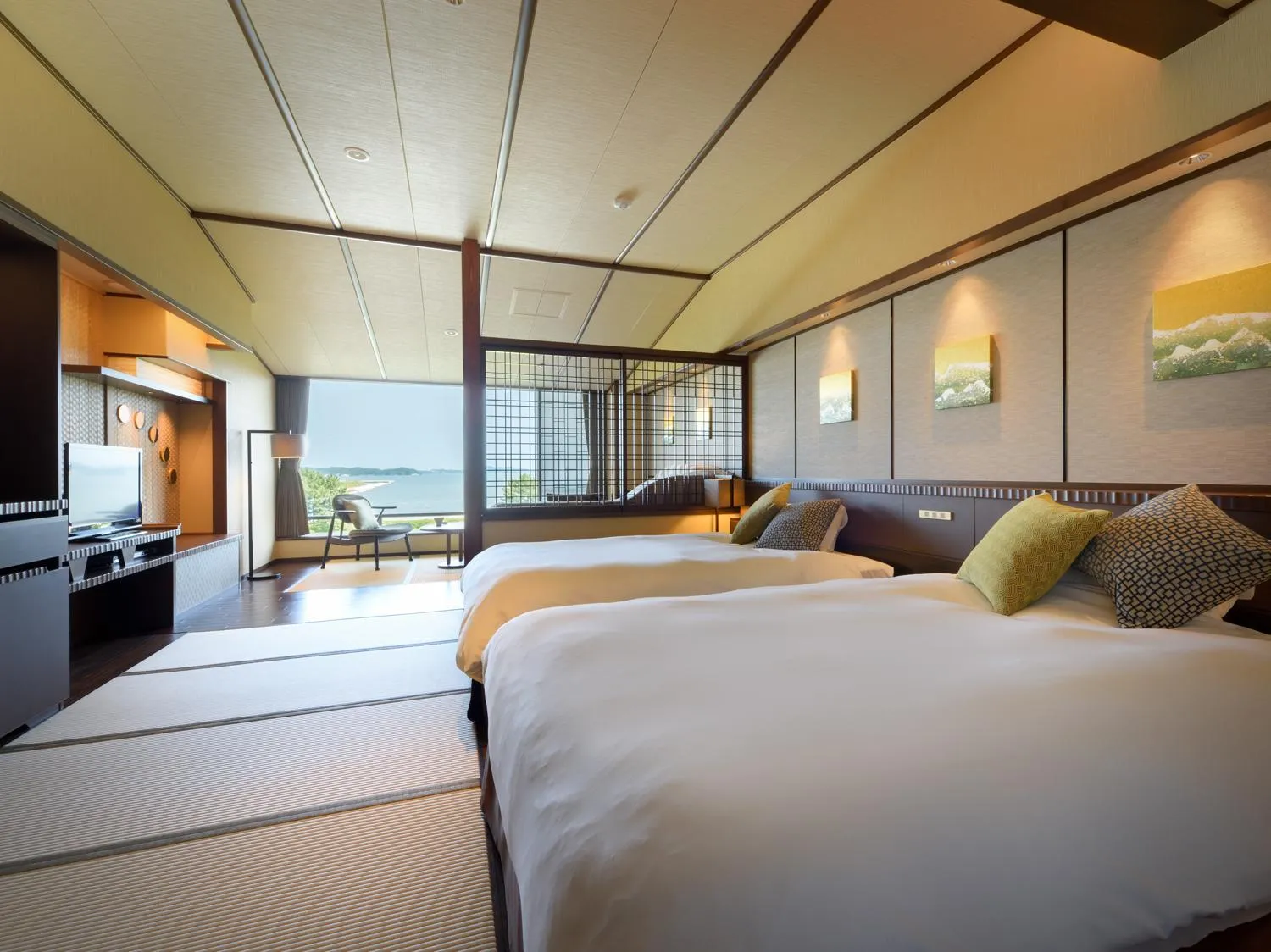 Twin Room on Upper Floor  - Non-Smoking in Matsushima Ichinobo