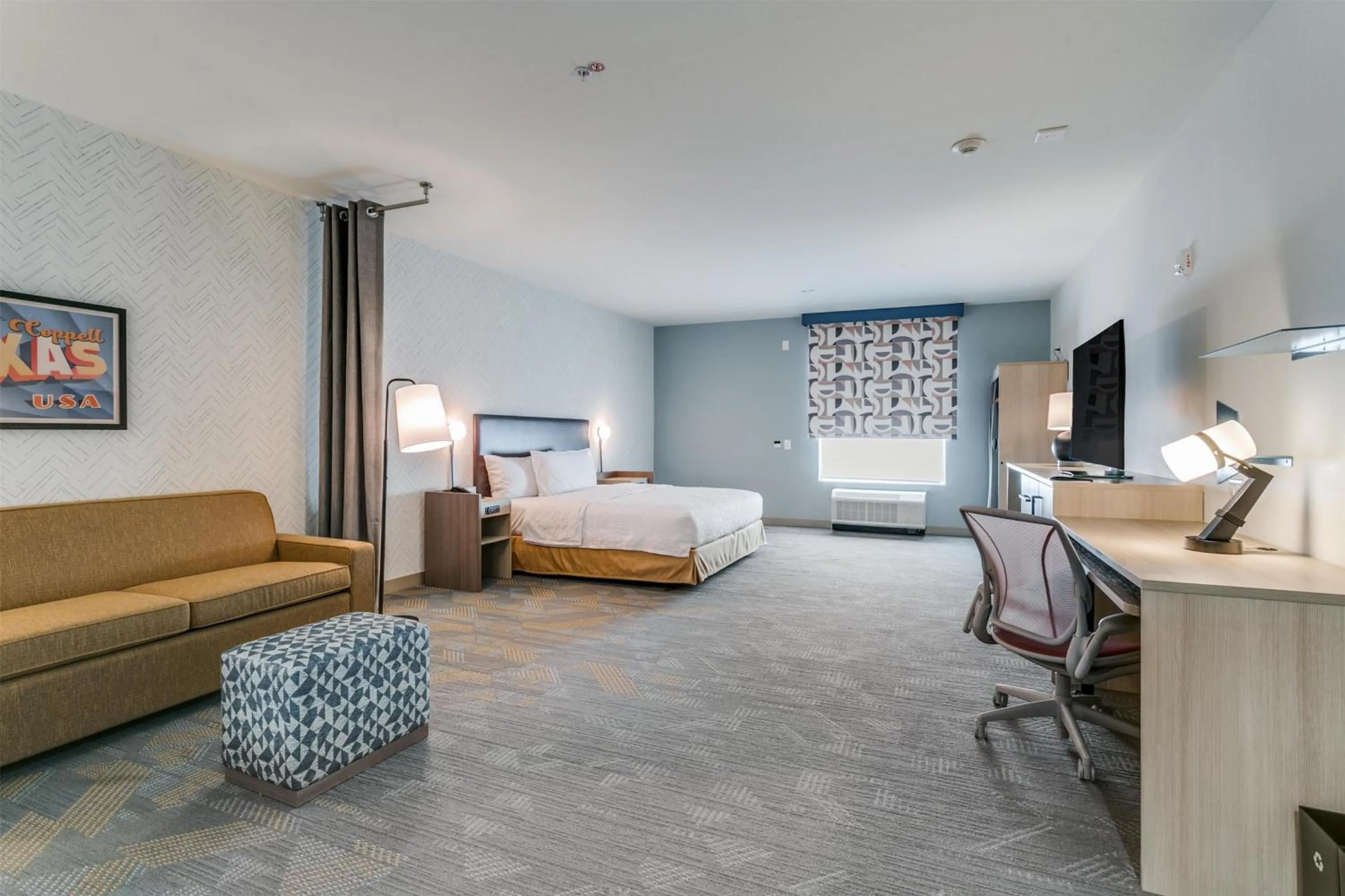 King Studio Suite with Accessible Tub - Mobility Access in Home2 Suites by Hilton Coppell DFW Grapevine North