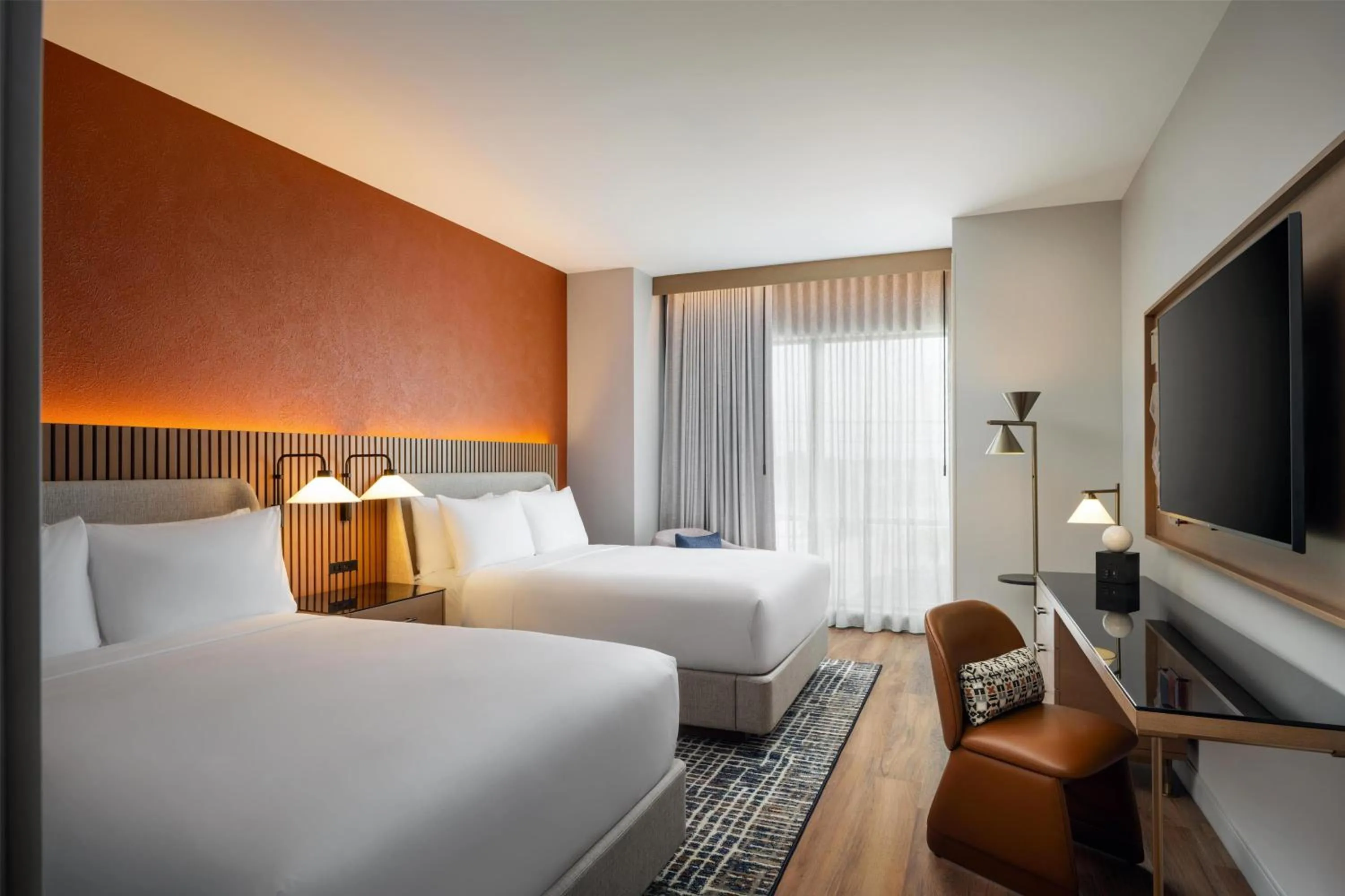 Queen Room with Two Queen Beds in The Nobleman Fort Worth, Tapestry Collection By Hilton