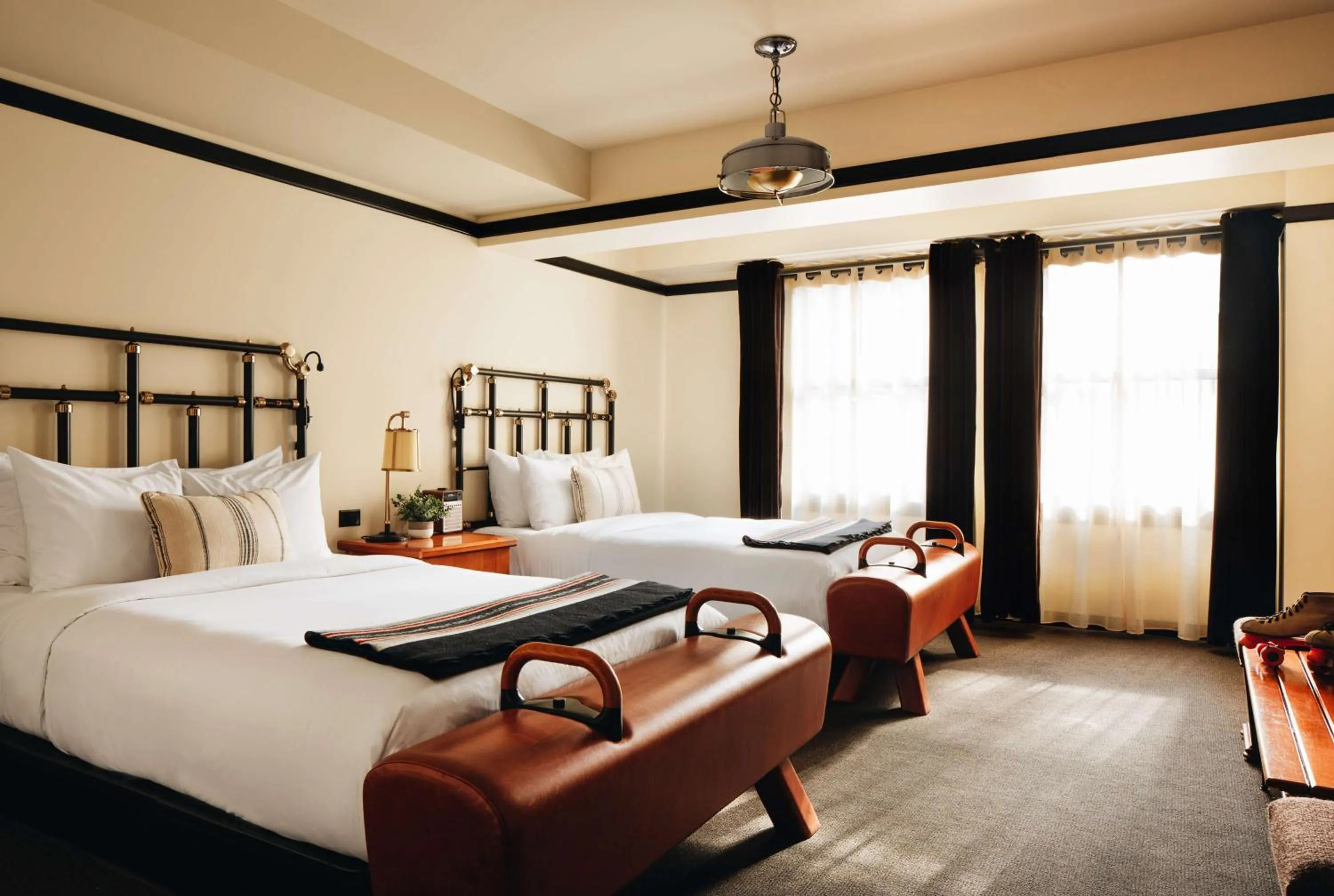 Junior Suite with Two Double Beds in Chicago Athletic Association, part of Hyatt