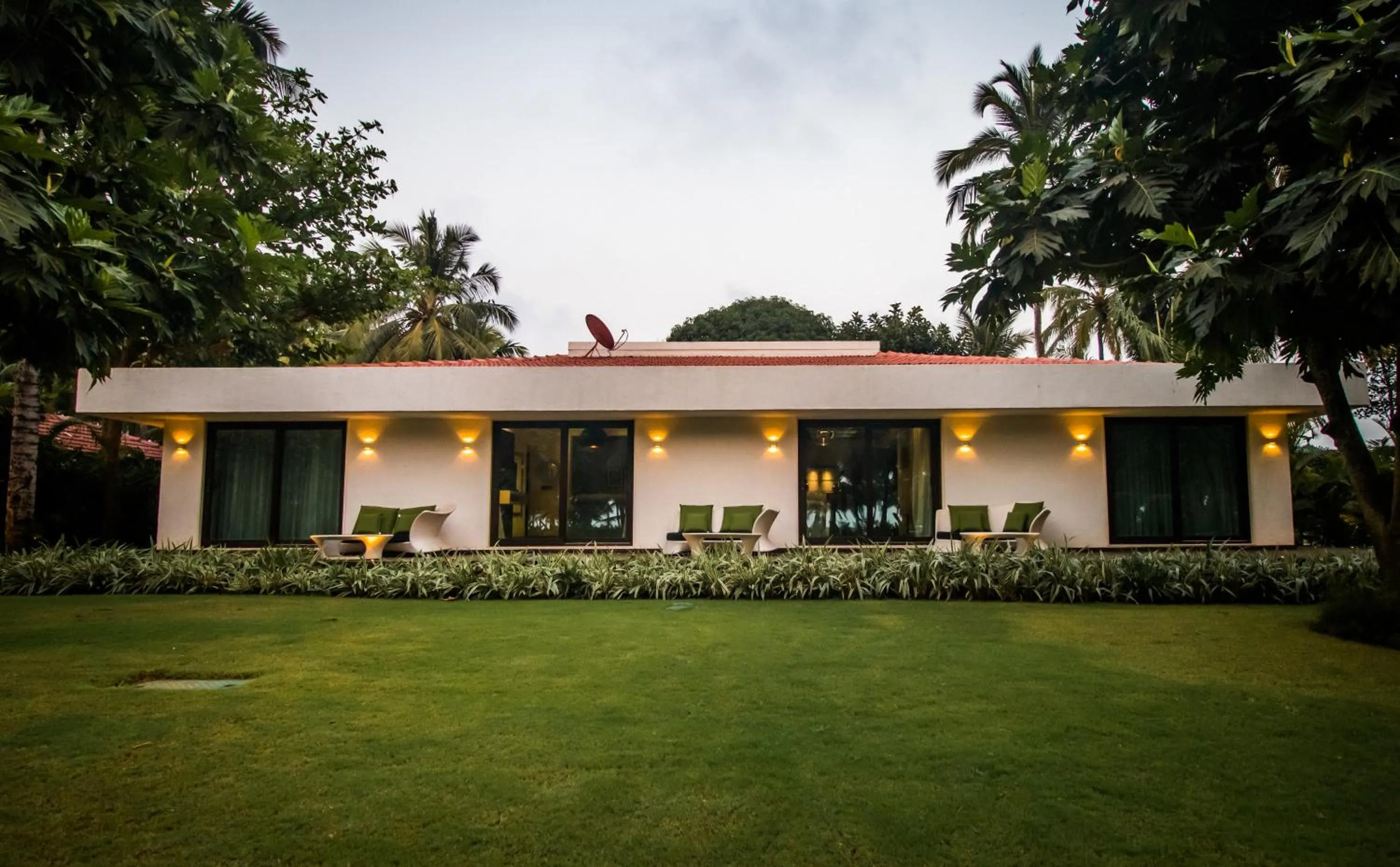 3 Bedroom Ocean View Presidential Villa in Planet Hollywood Beach Resort Goa