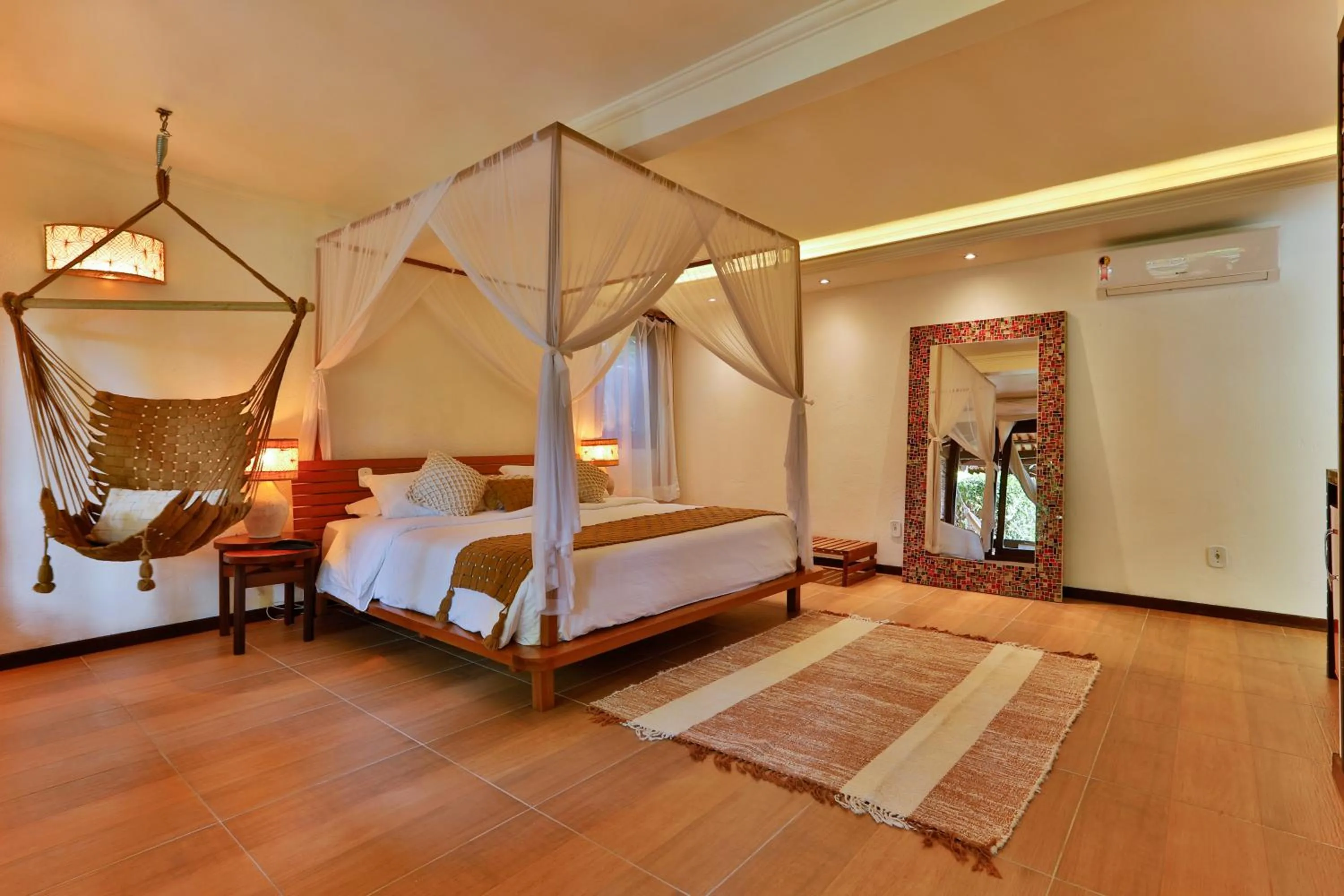 King Room with Spa Bath in Paraíso Ecológico Pousada & SPA