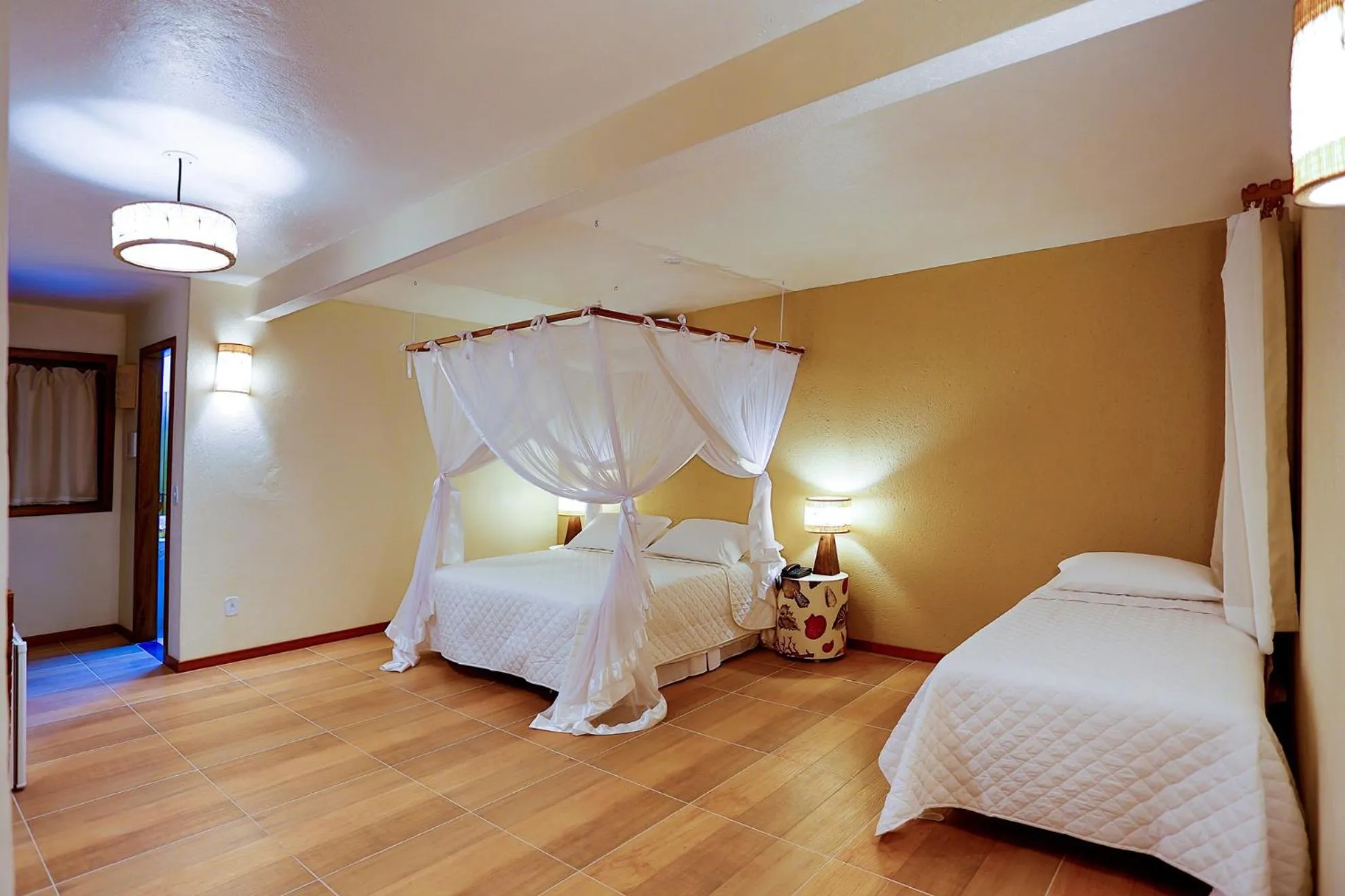 Triple Room with Balcony in Paraíso Ecológico Pousada & SPA