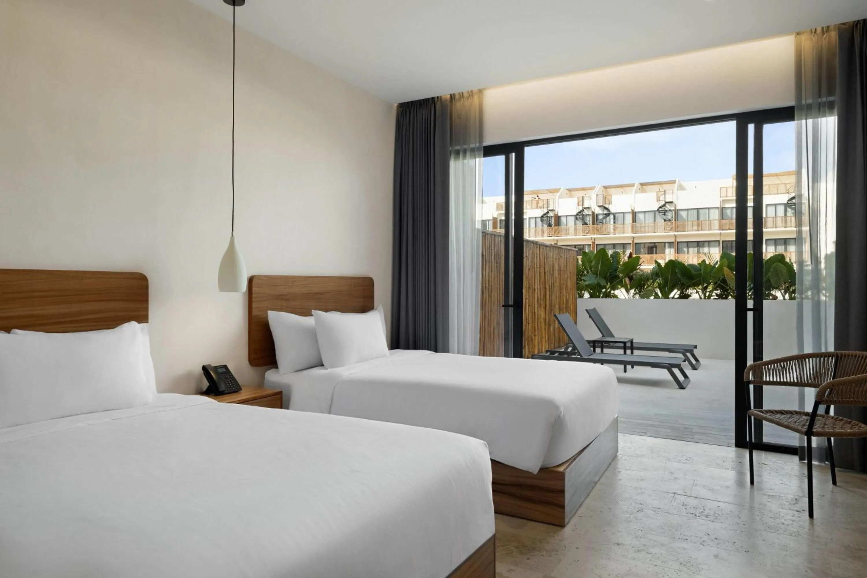 Standard Club Room, 2 Double Beds, Pool View, Non-Smoking in Wyndham Tulum