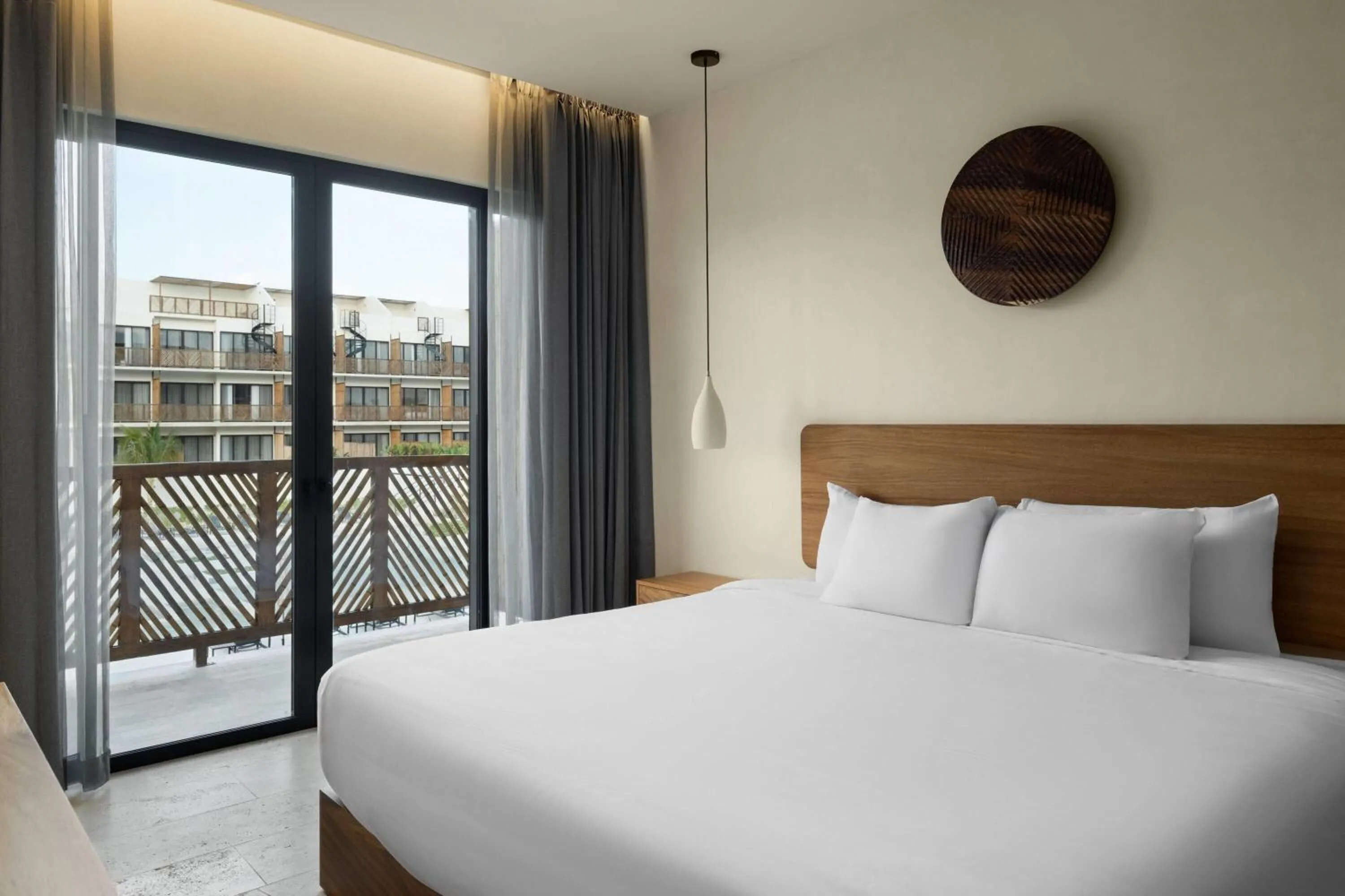 Standard Room, 1 King Bed, Pool View, Non-Smoking in Wyndham Tulum