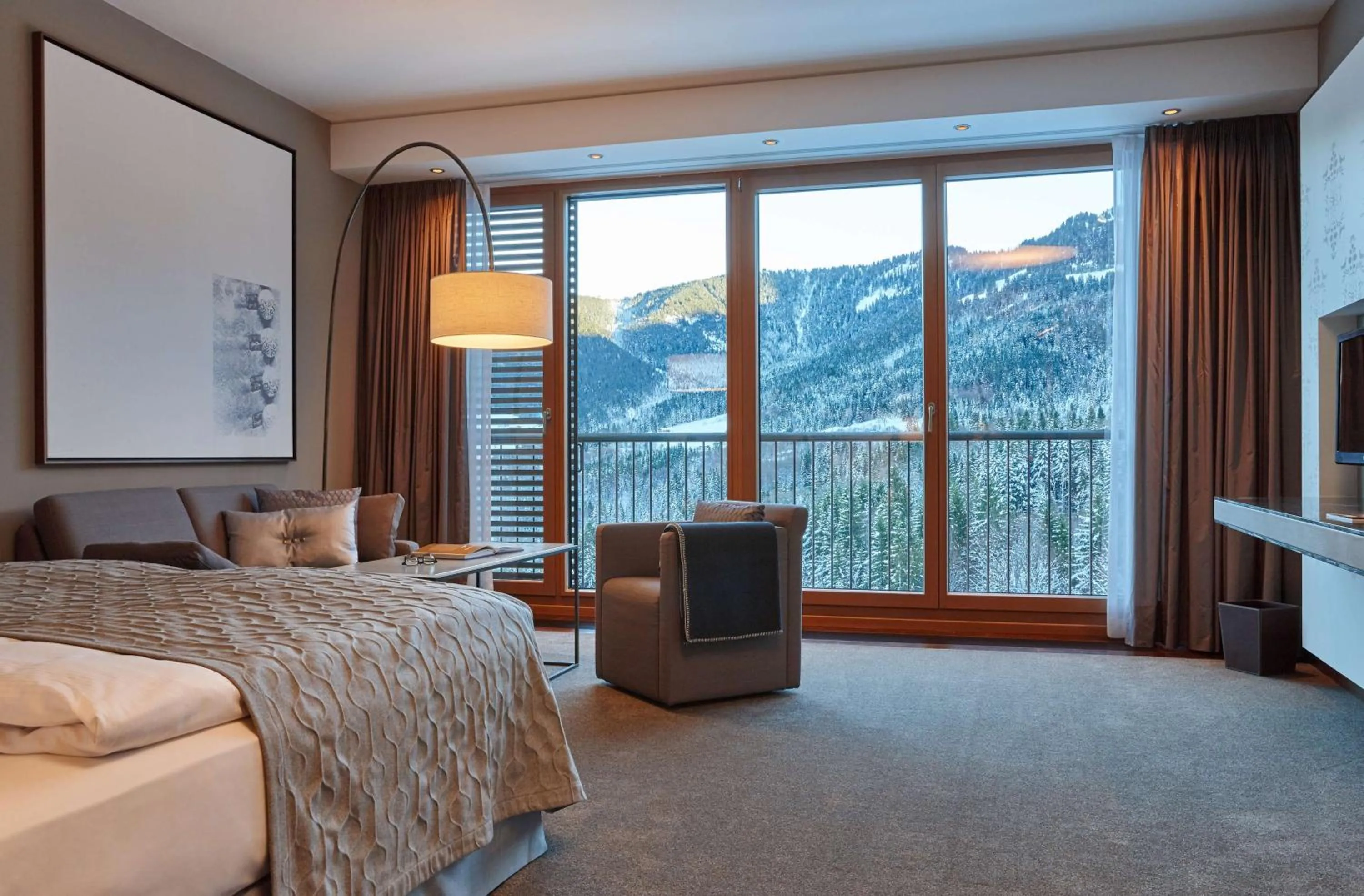 Mountain View Room in Kempinski Hotel Berchtesgaden
