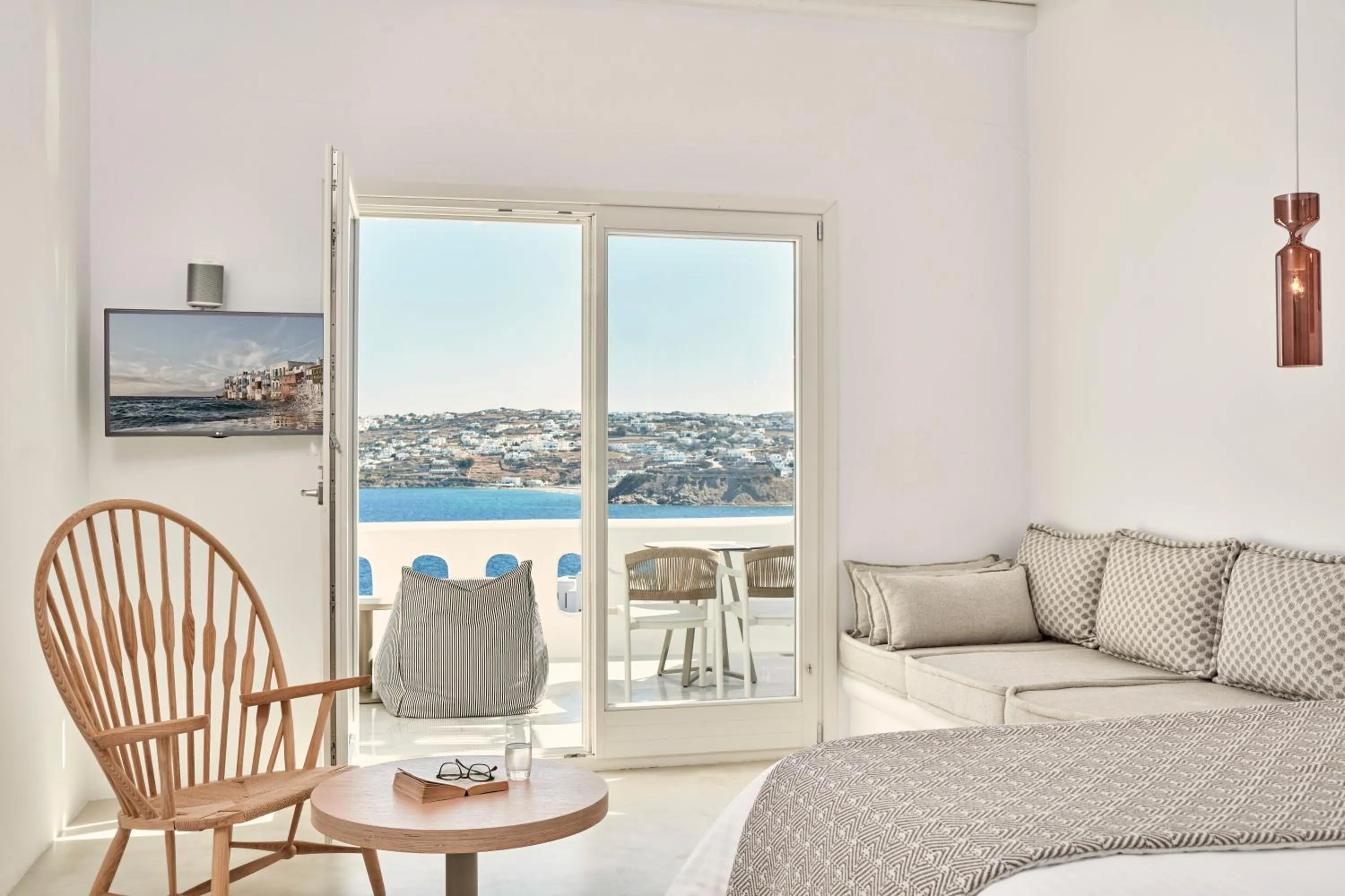 Loft Suite with Sea View  in Mykonos No5 Luxury Suites & Villas