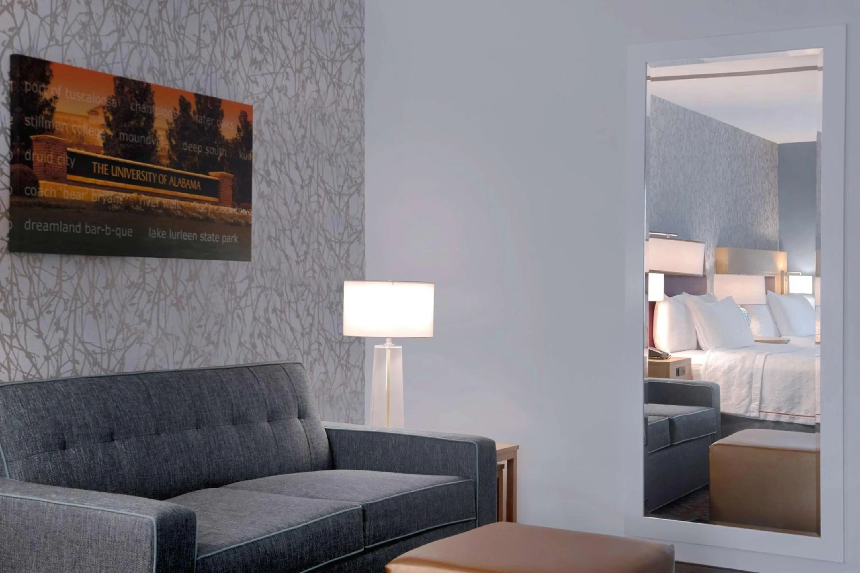 Queen Studio with Two Queen Beds - Mobility and Hearing Access/Non-Smoking in Home2 Suites by Hilton Tuscaloosa Downtown University Boulevard