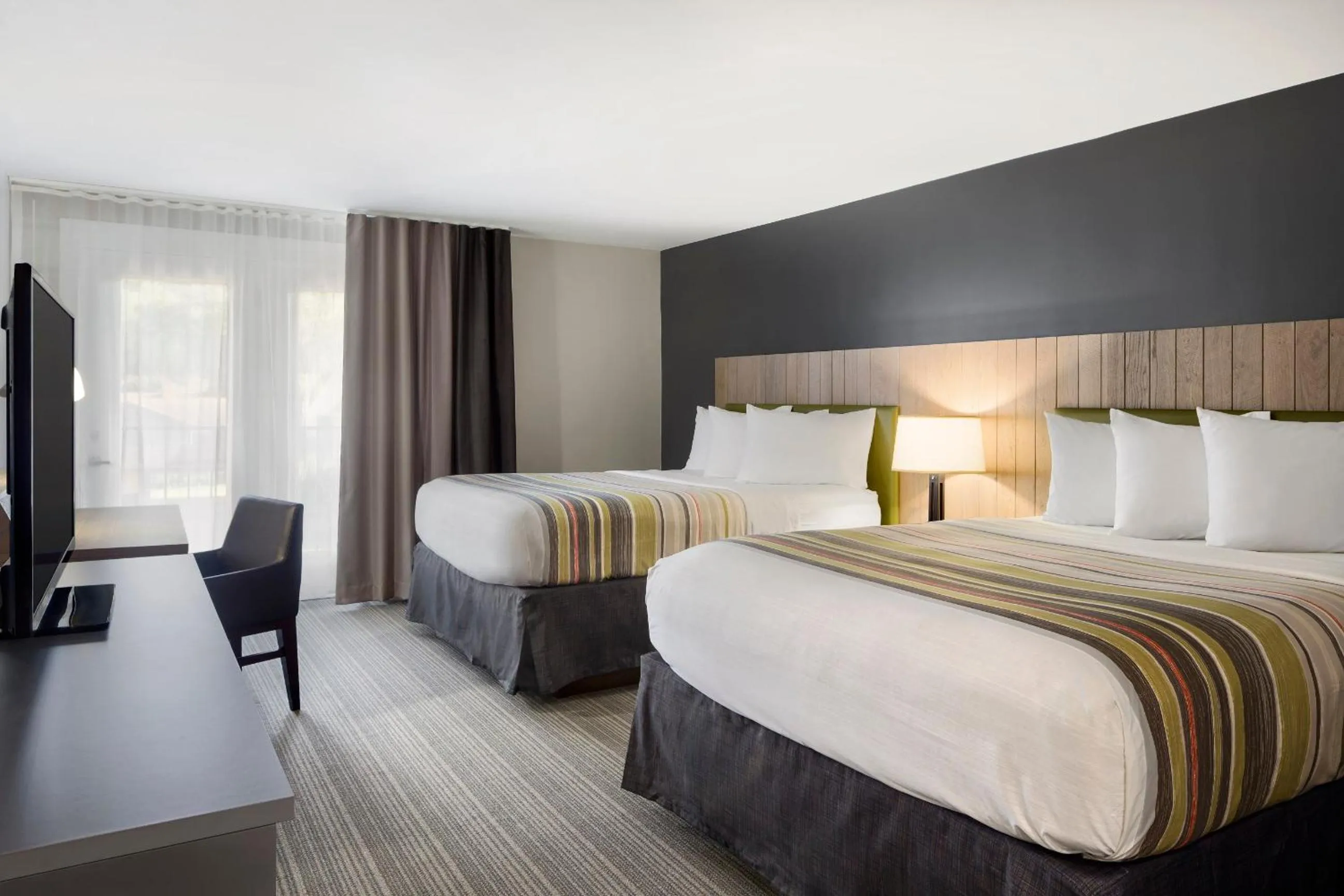 Queen Room with Two Queen Beds - Non-Smoking in Country Inn & Suites Downtown Convention Center by Radisson, Gatlinburg, TN