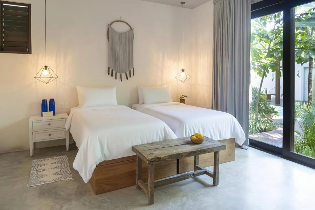 Twin Room in La Zebra Tulum, a Small Luxury Hotel