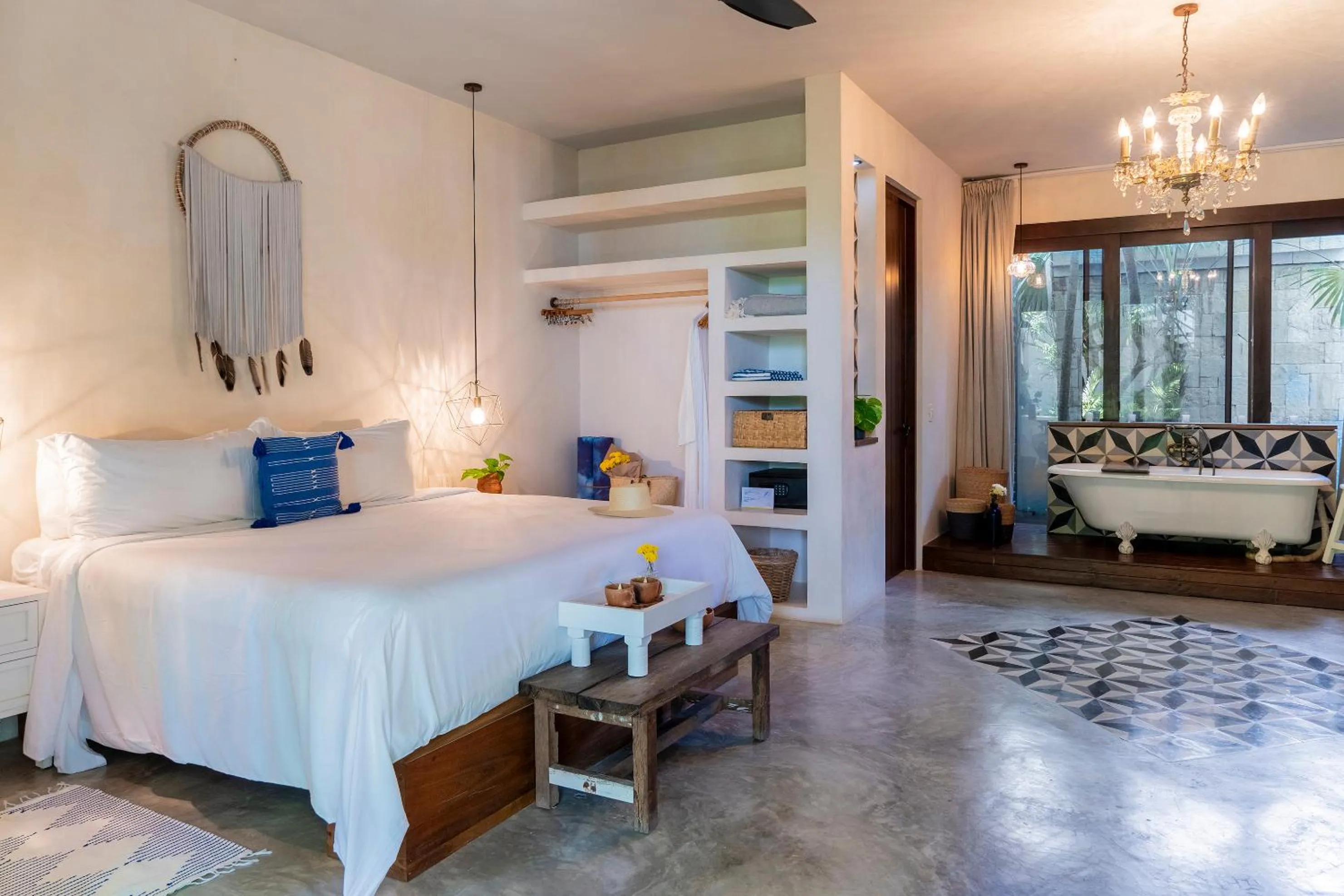 Ground Floor Master Suite  in La Zebra Tulum, a Small Luxury Hotel